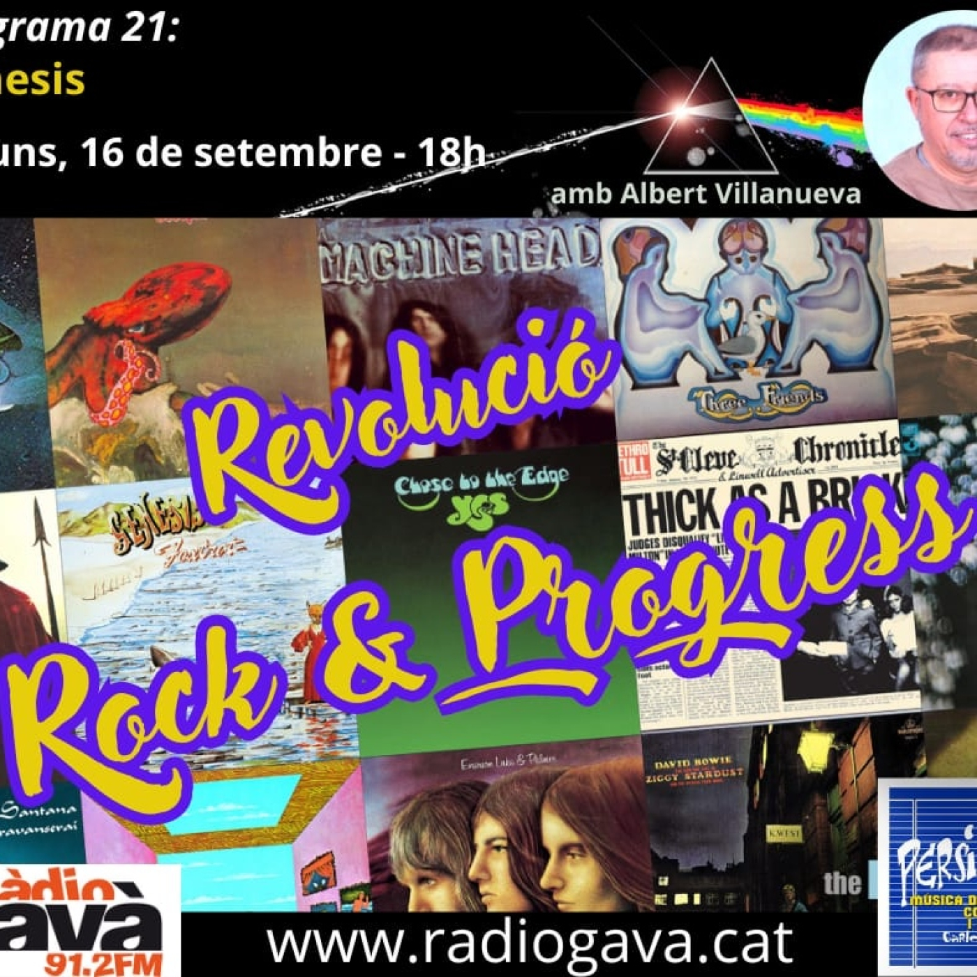 Revolució Rock & Progress amb Albert Villanueva 16 - Setembre - 2024 episode artwork
