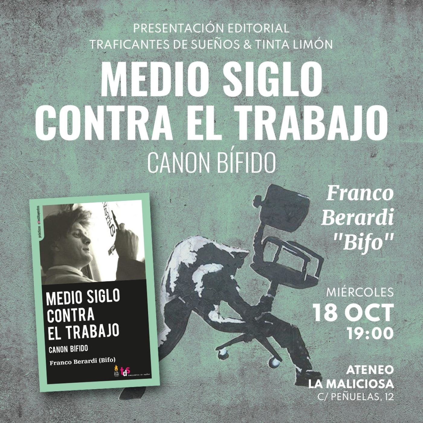 Presentación del libro Medio siglo contra el trabajo. Canon bífido. episode artwork