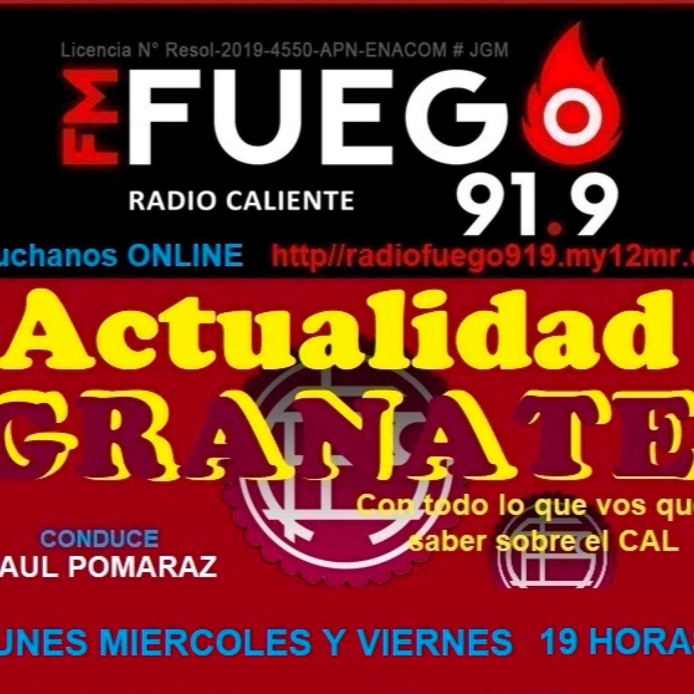 ACTUALIDAD GRANATE – Lunes 17-11-2025 episode artwork