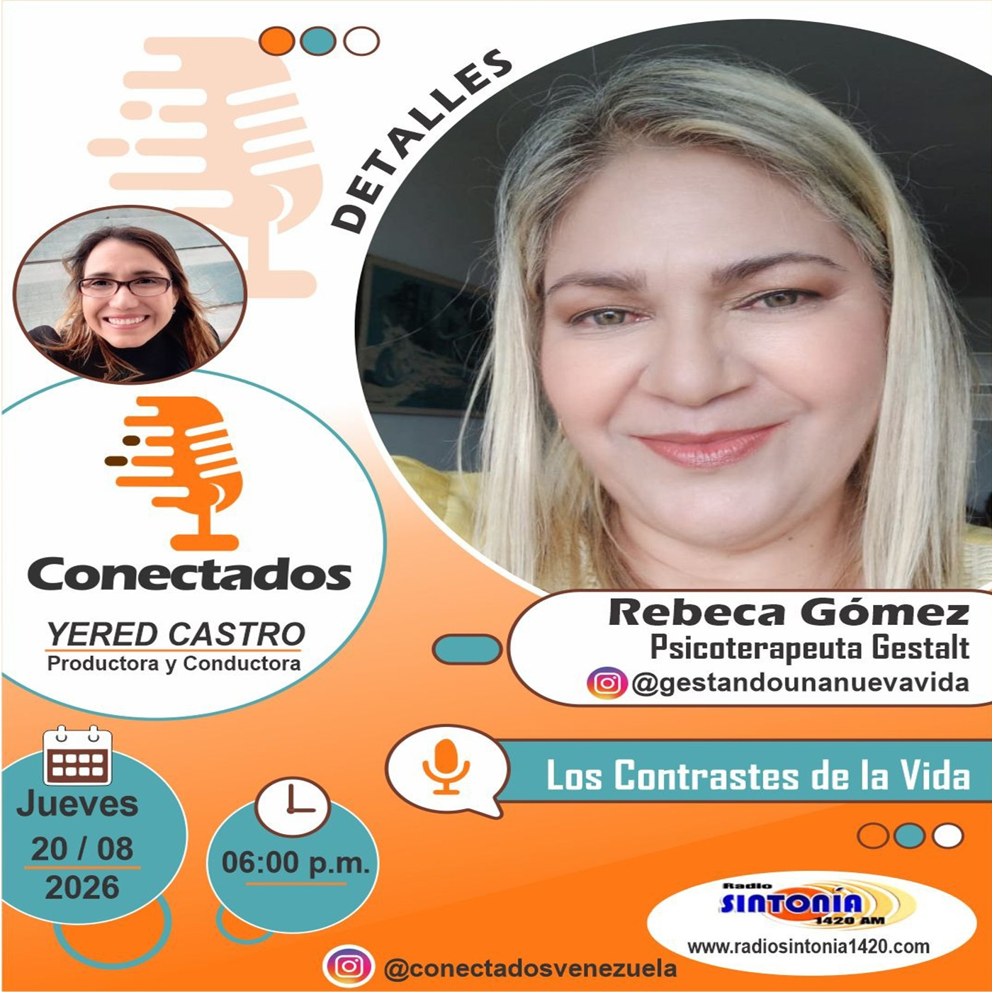 CONECTADOS 8VO ANIVERSARIO (LOS CONTRASTES DE LA VIDA) episode artwork