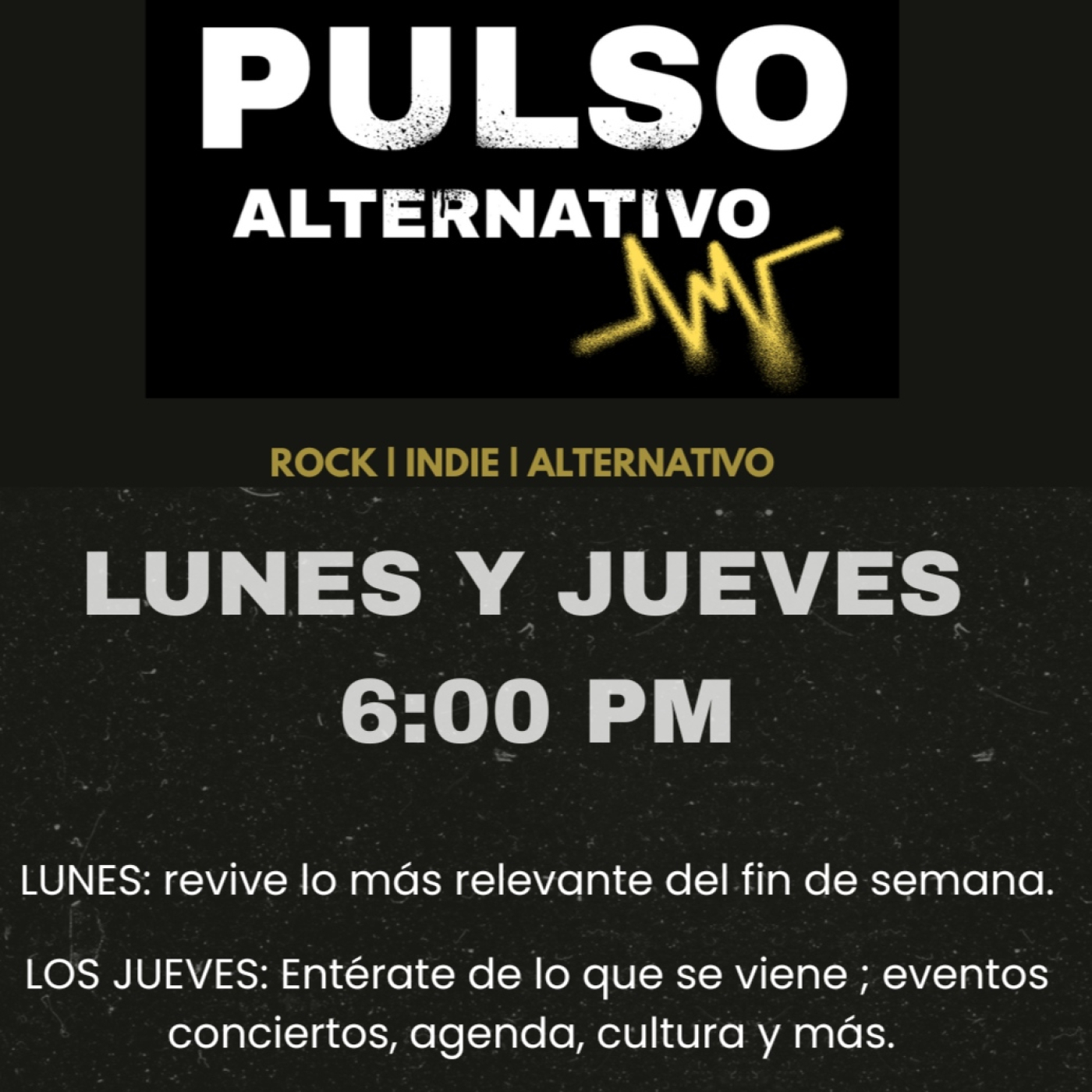 Pulso Alternativo S2E11 | Fin de semana del 19 al 22 de Febrero episode artwork