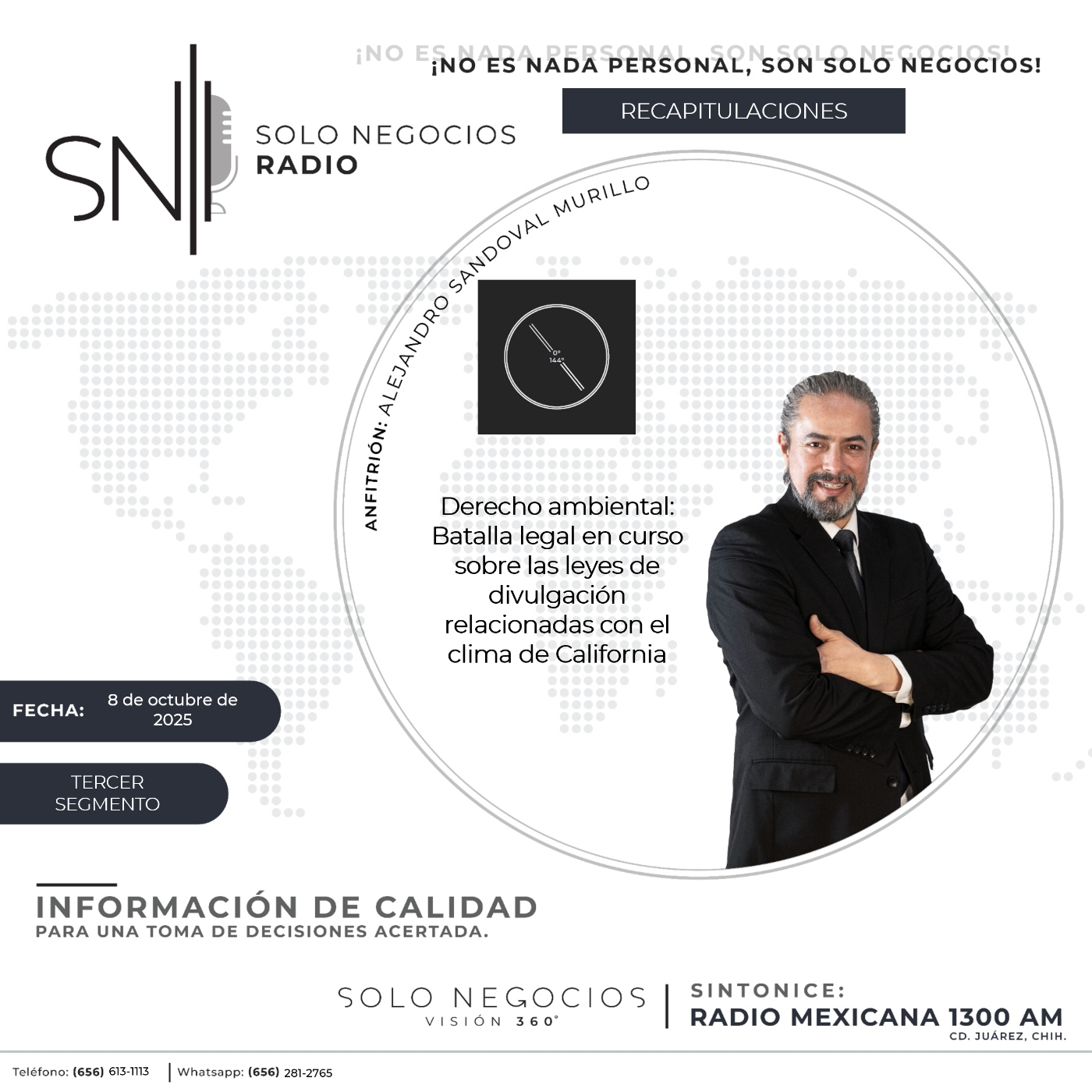 [SNR] Tercer segmento de Solo Negocios Radio del 8 de octubre de 2025 episode artwork