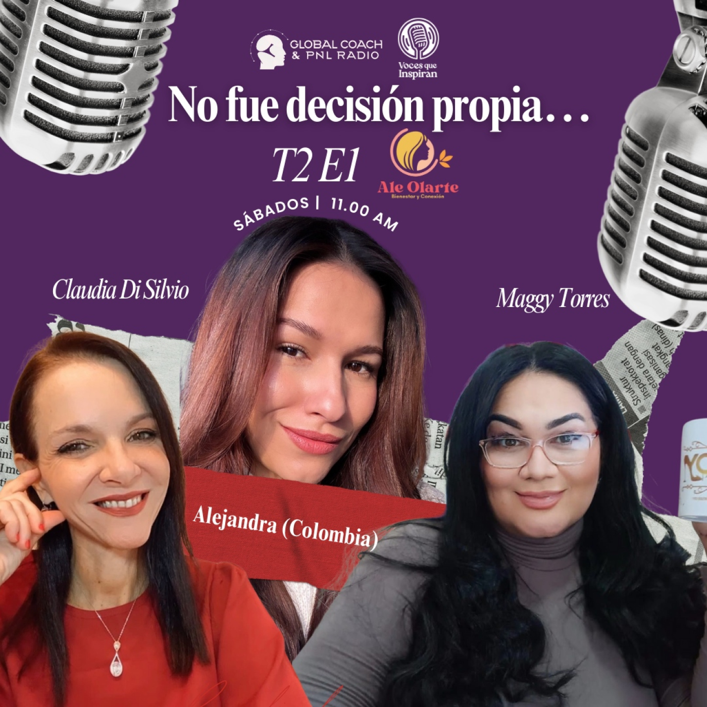 “Ellas hablan y perseveran, no fue decisión propia” Ale Olarte episode artwork