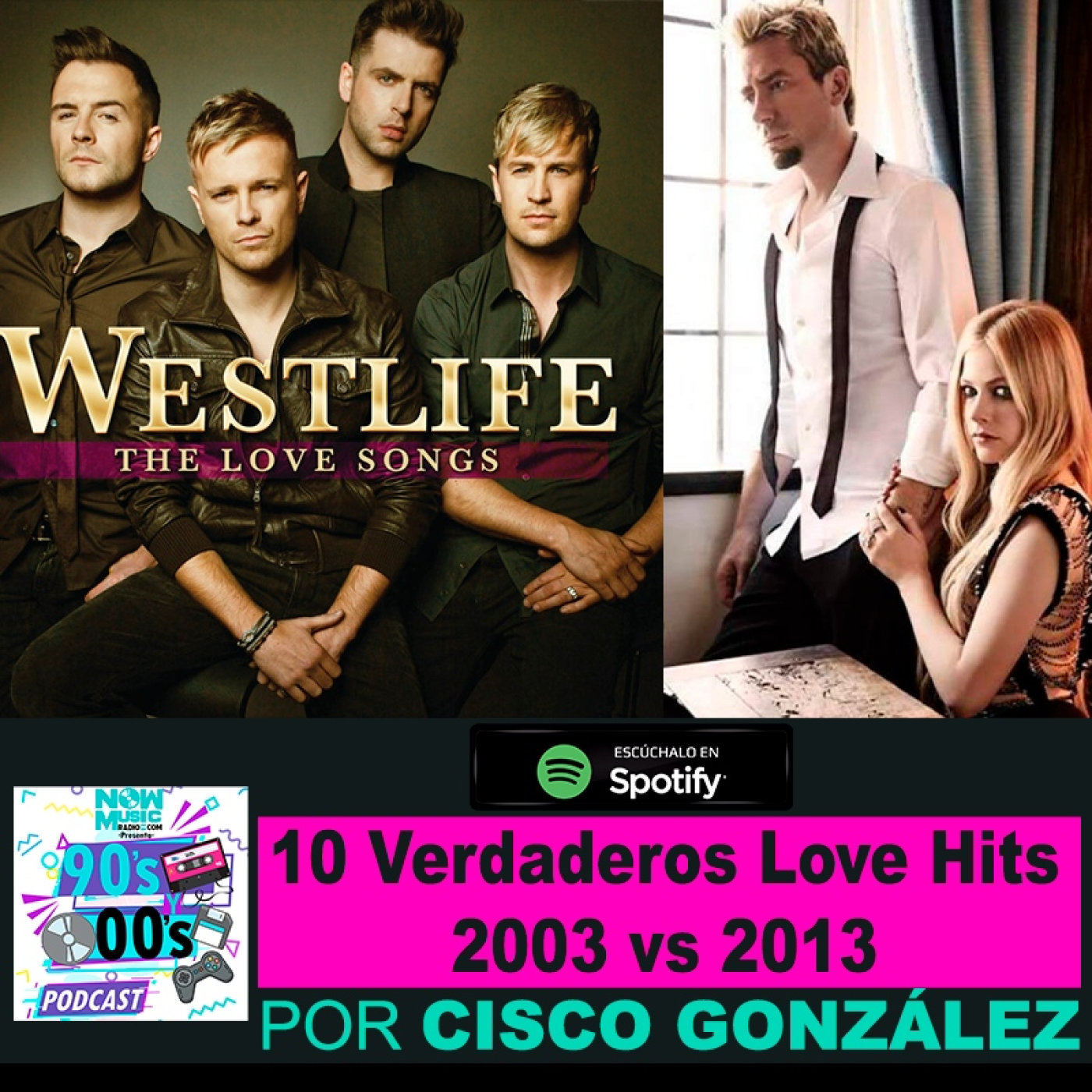 10 Verdaderos Love Hits 2003 VS 2013