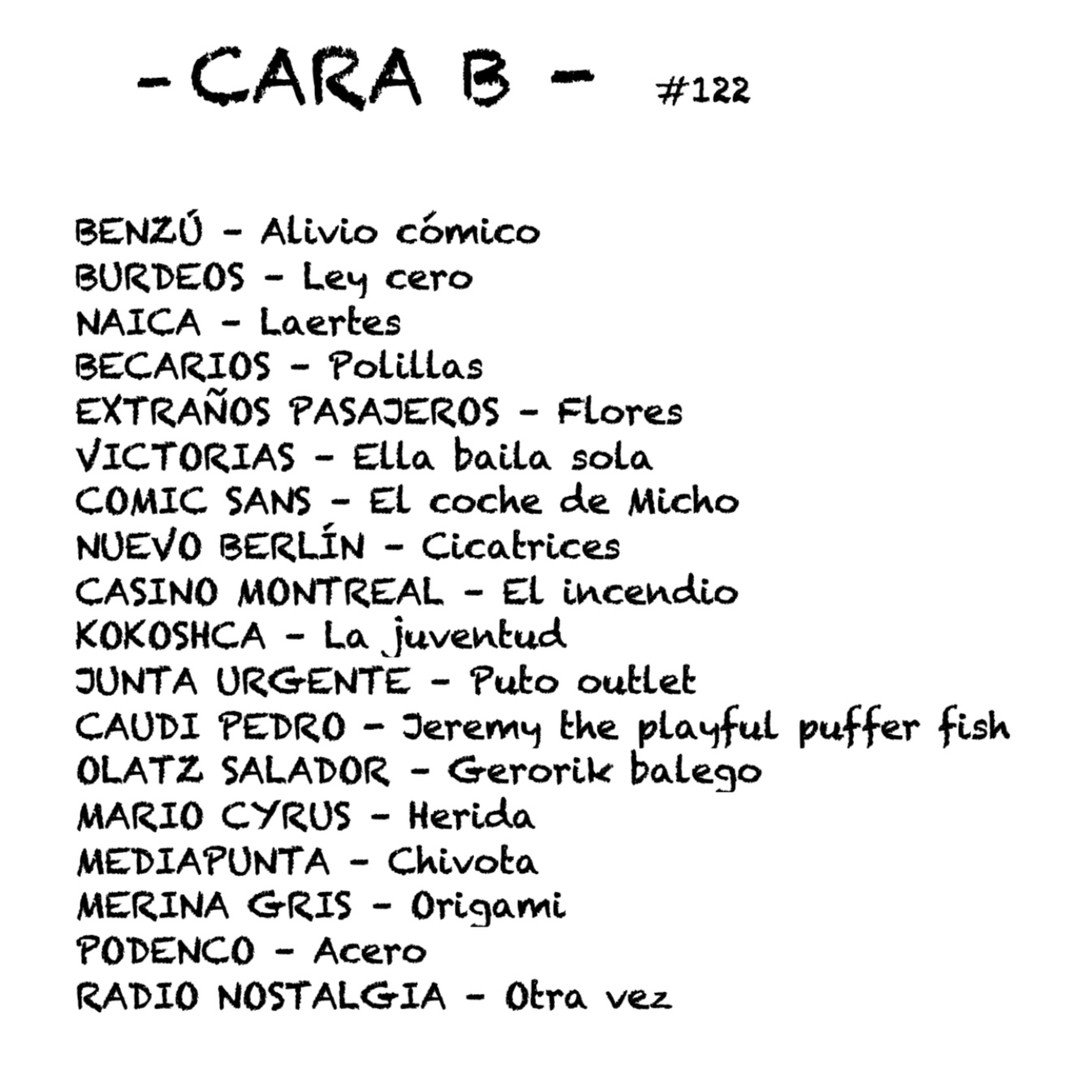 Cara B - 122