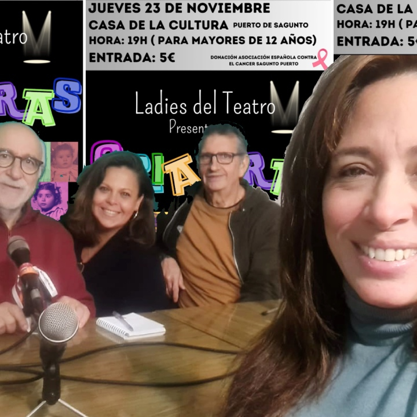 La compañía del Puerto de Sagunto Ladies del Teatro presenta la obra "CRIATURAS" episode artwork