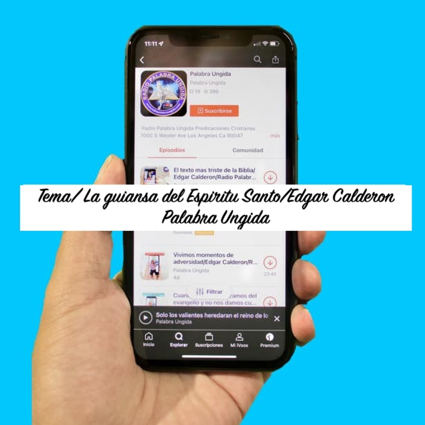 Tema/ La guiansa del Espiritu Santo/Edgar Calderon/Palabra Ungida episode artwork