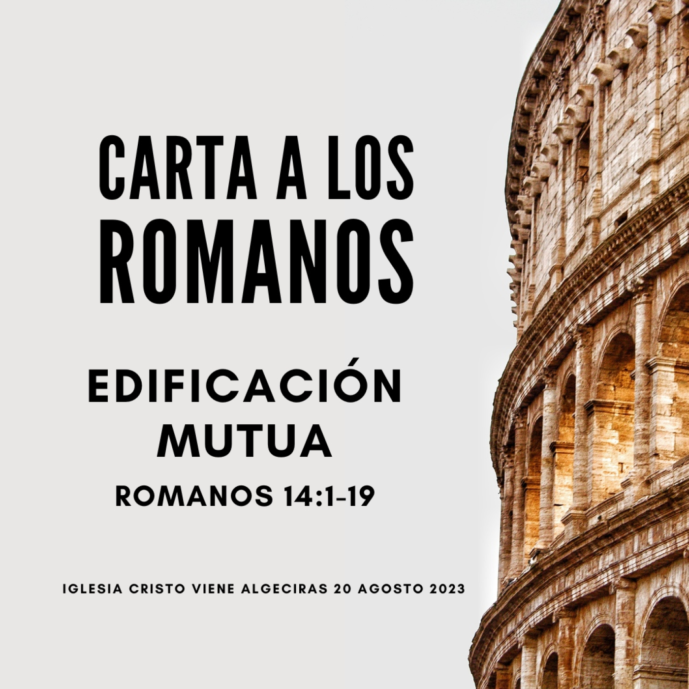 Predicaciones Iglesia Cristo Viene
