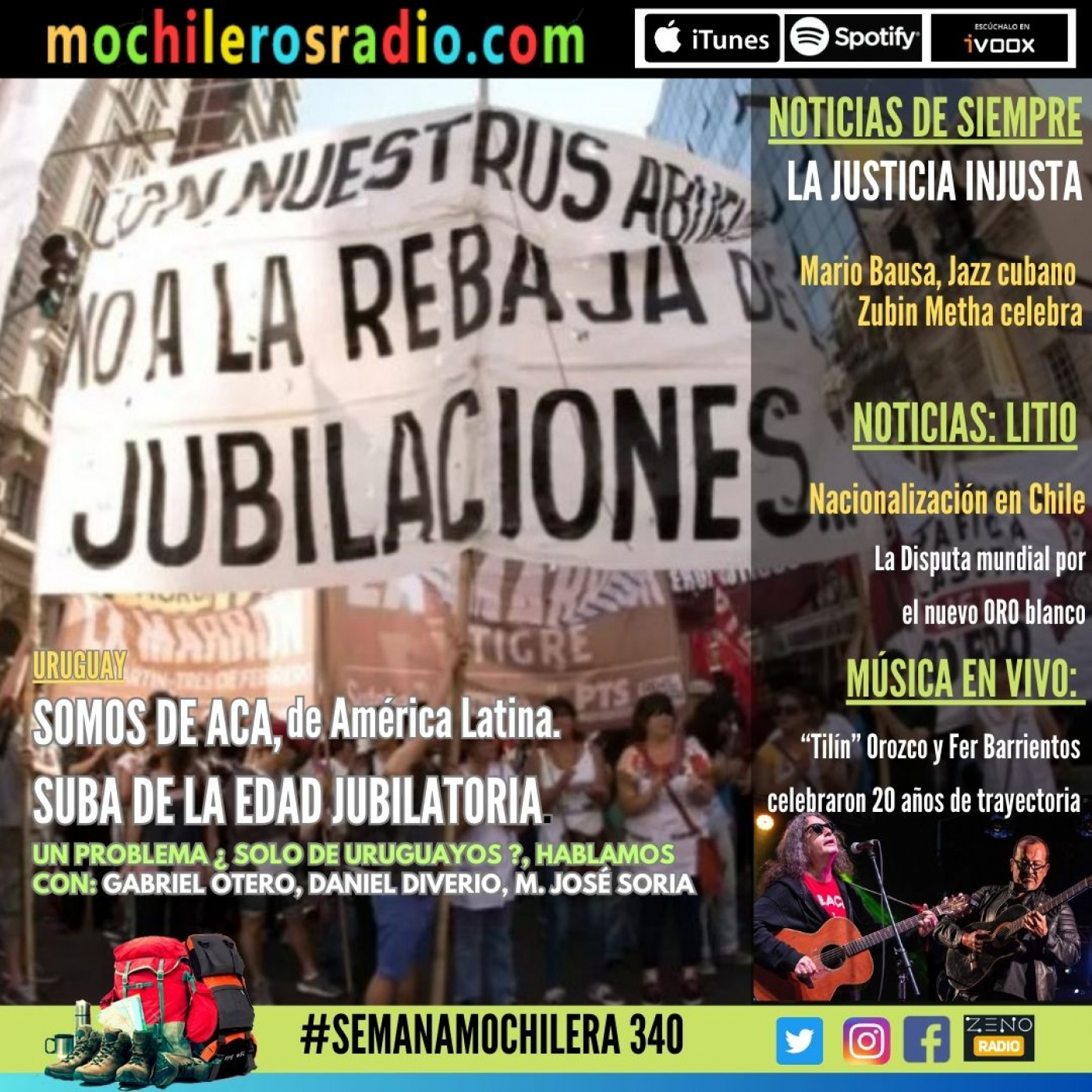Mochileros 341 28 de Abril de 2023 episode artwork