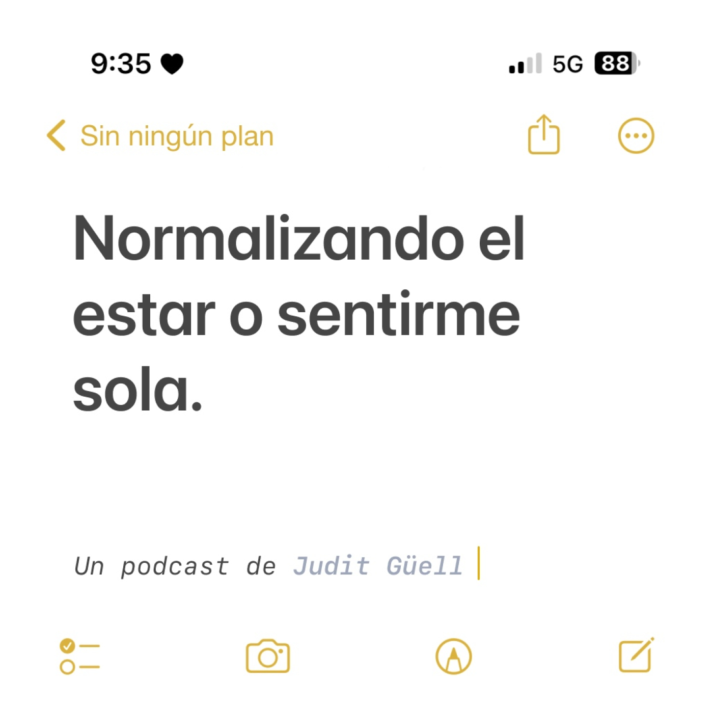 Sin ningún plan