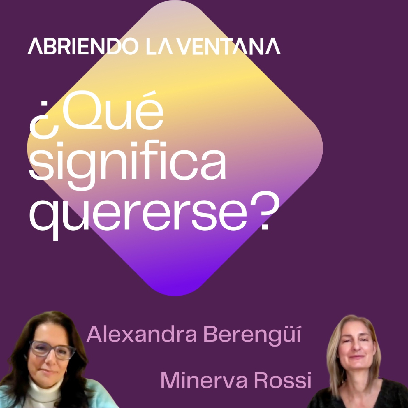 Abriendo la ventana con Minerva Rossi