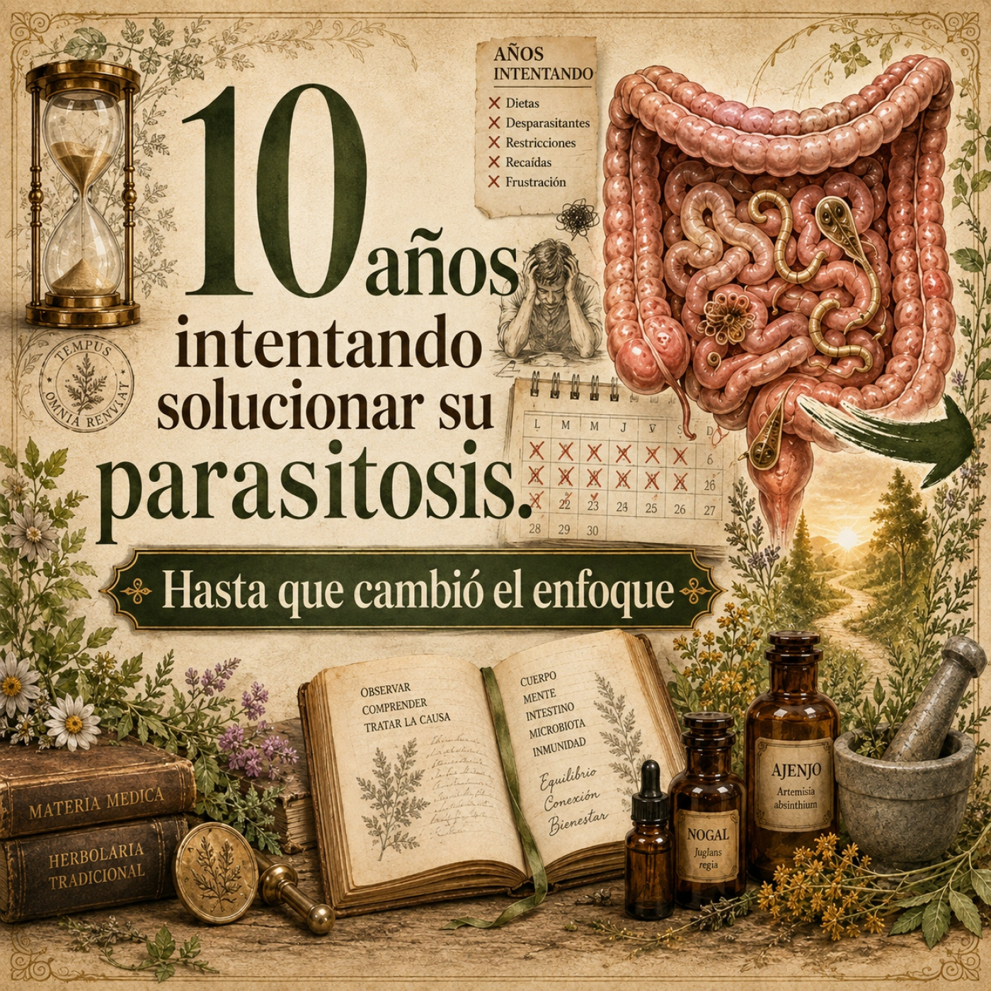 10 años intentando solucionar su parasitosis. Hasta que cambió el enfoque. Nadia Torres episode artwork