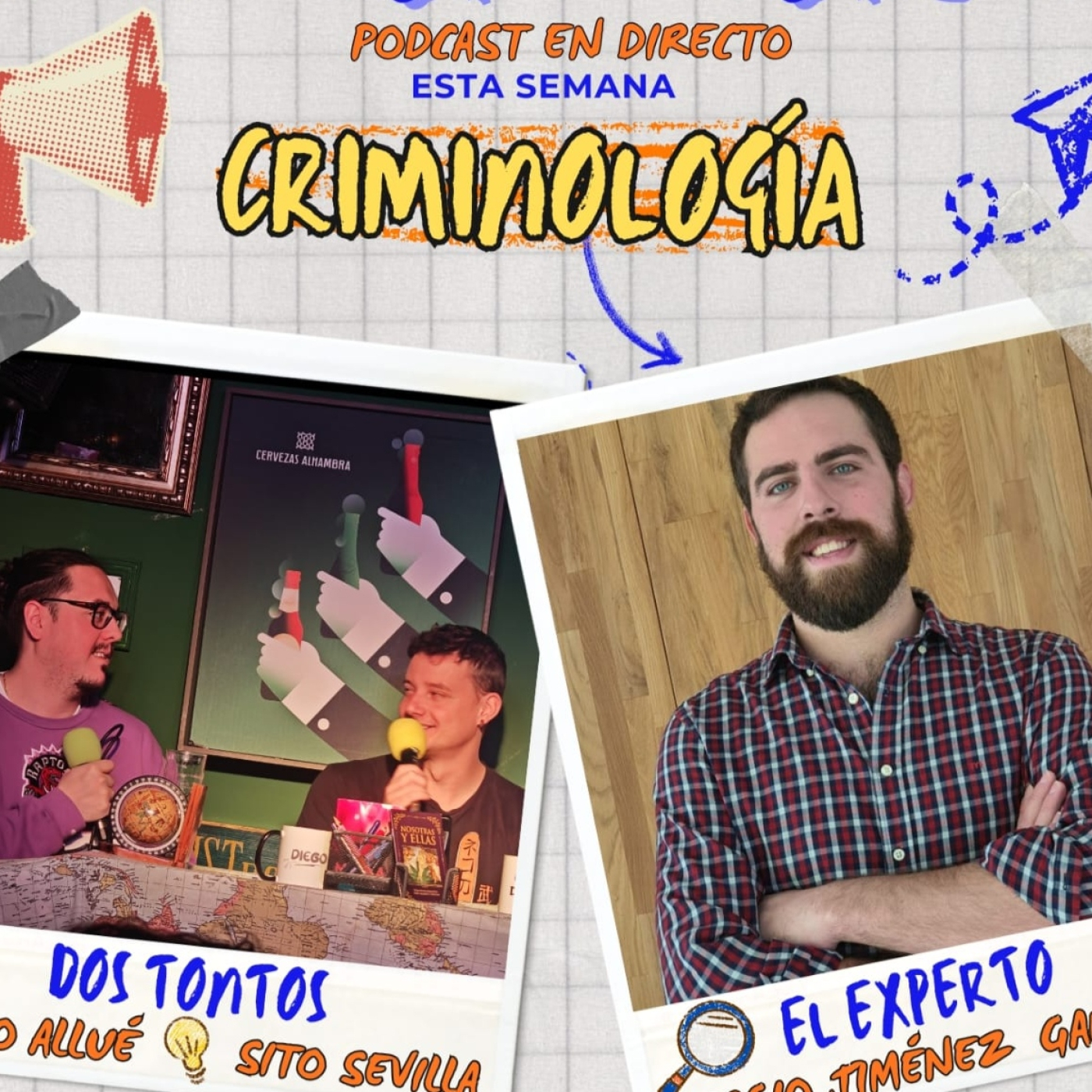 EL TONTO DE LA CLASE 11 CRIMINOLOGÍA SERGIO JIMÉNEZ episode artwork