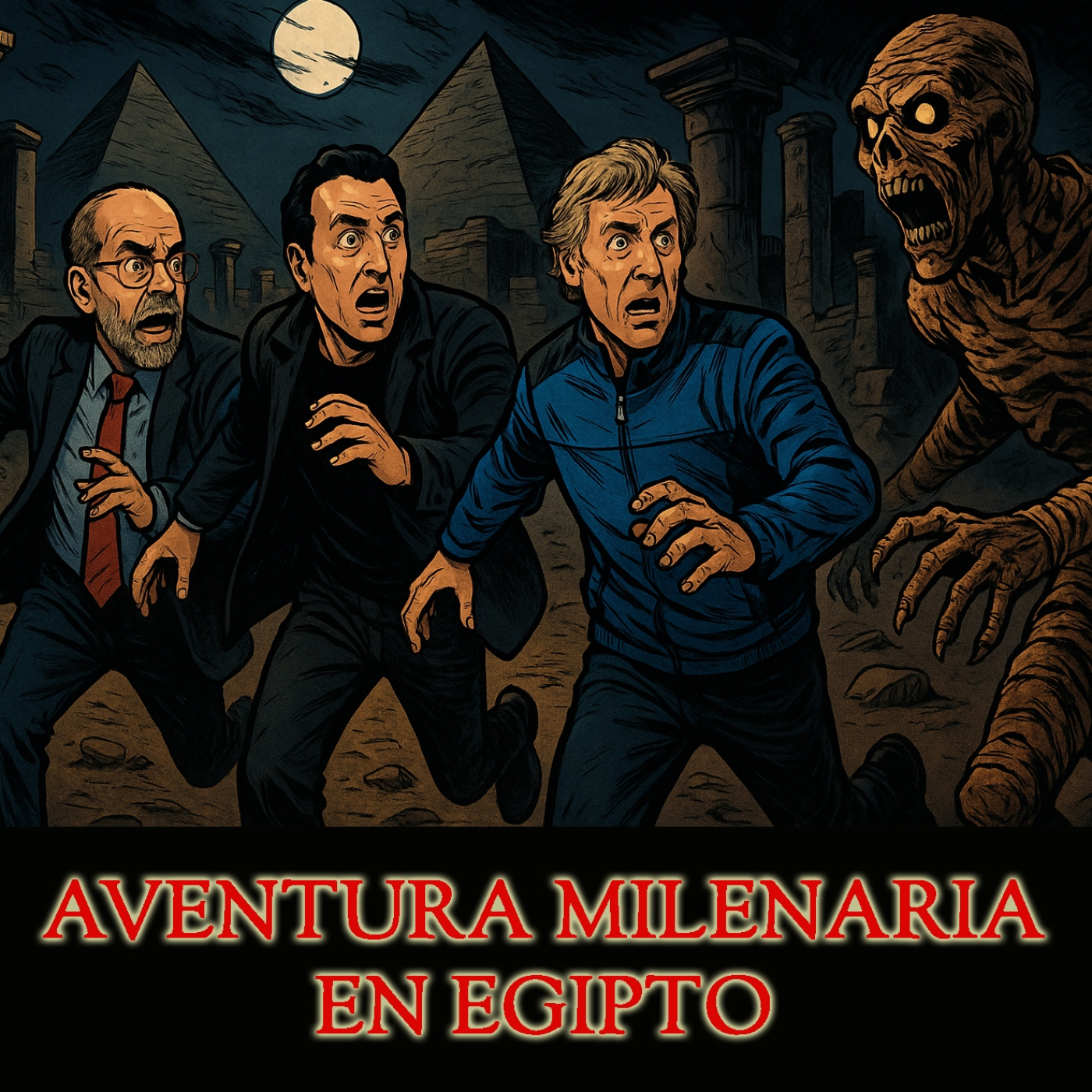 Iker Jiménez y Enrique de Vicente y su aventura milenaria en el Antiguo Egipto - 'Fututo Imperfecto' - EDENEX - episode artwork