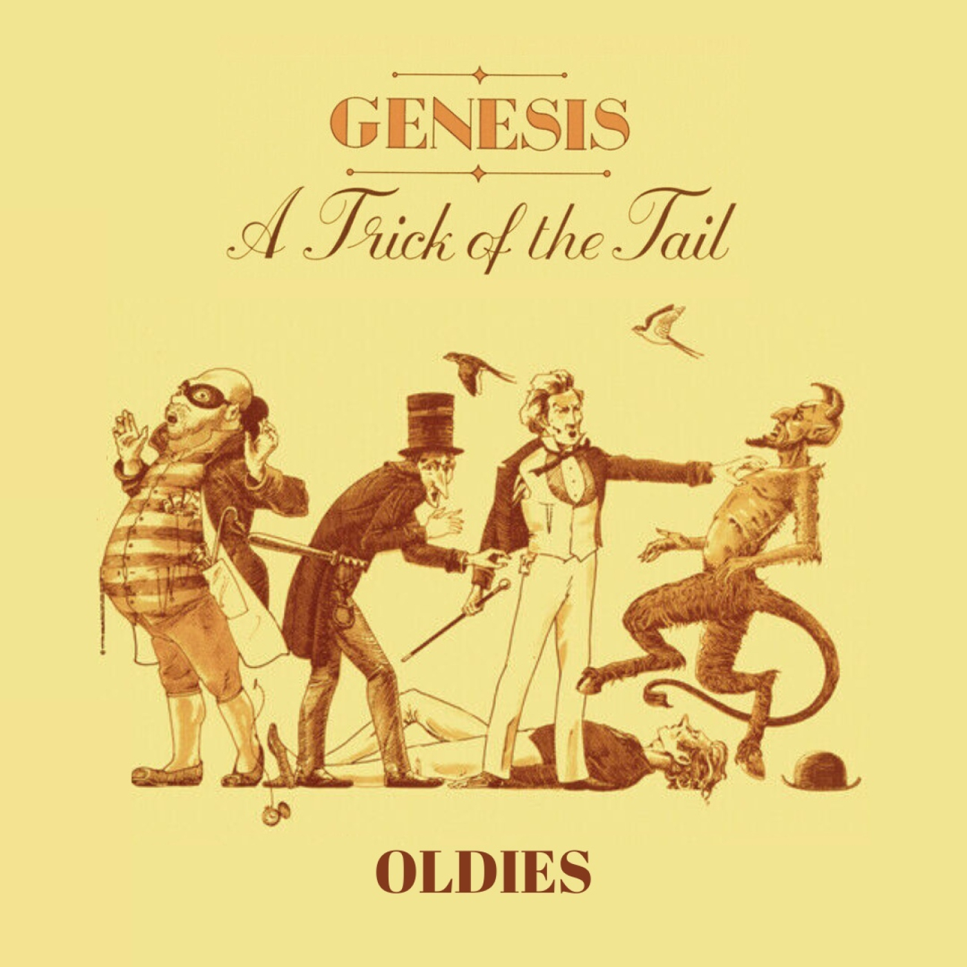 Genesis bailando sobre el volcán: «A Trick Of The Tail» episode artwork