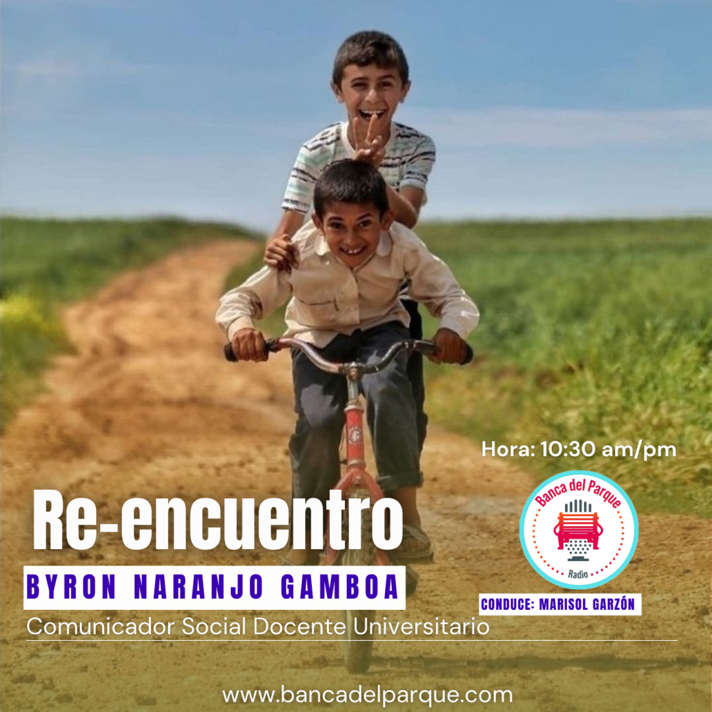 17.03.2023 - La Banca del Parque - Byron Naranjo Gamboa - Re - Encuentro episode artwork