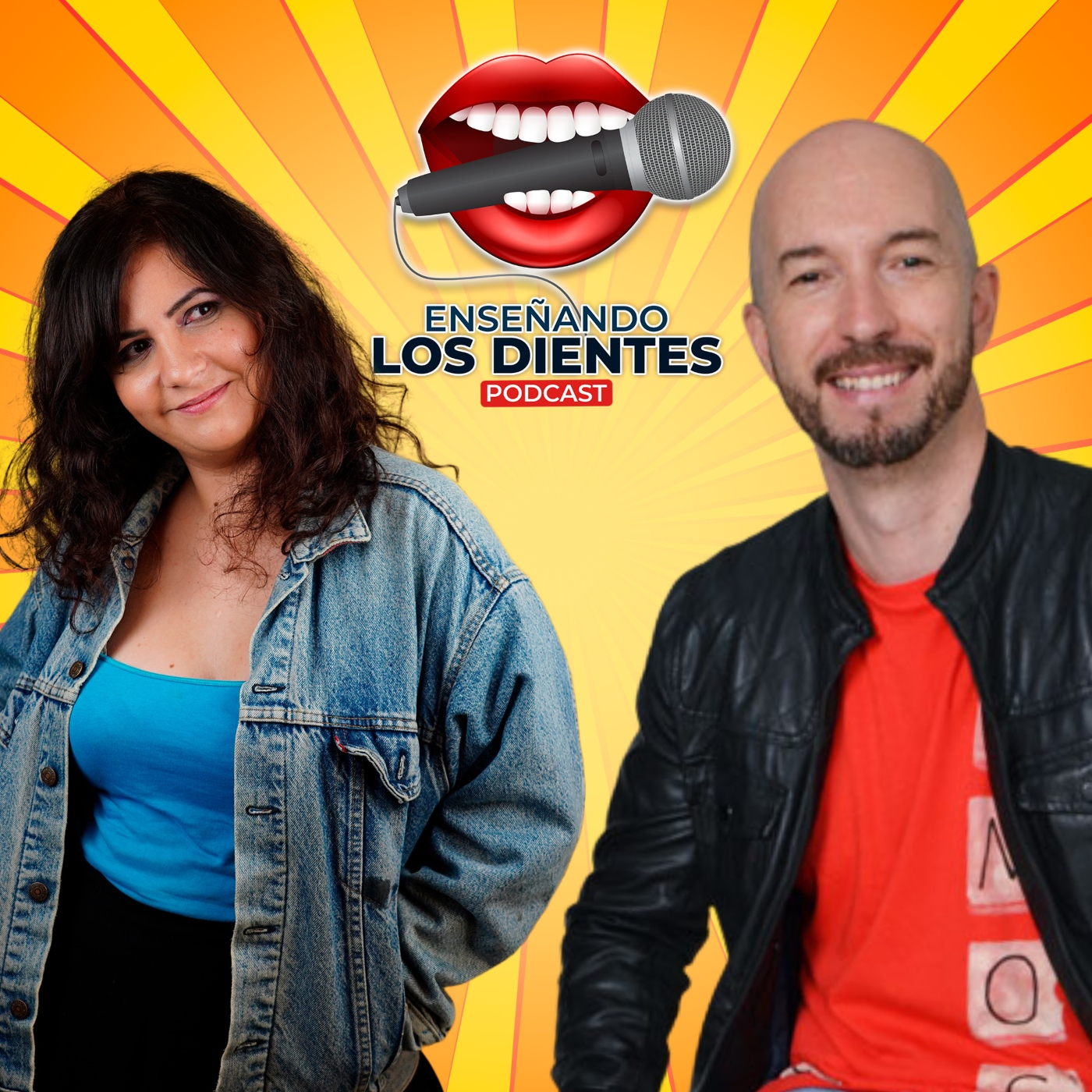 Enseñando los dientes