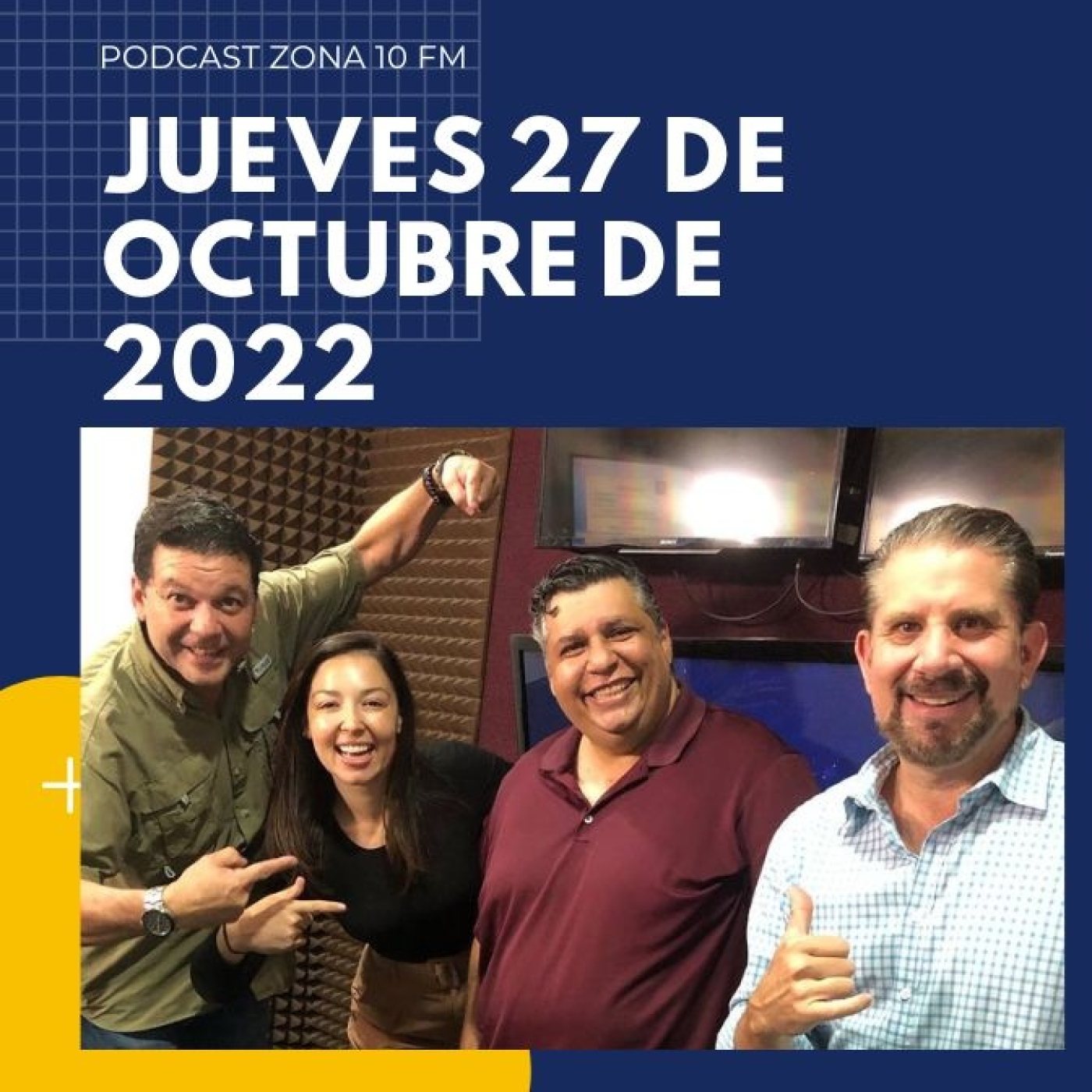 Programa zona 10 fm 27 de octubre de 2022- "Entrevista con Manuel Velasco" episode artwork