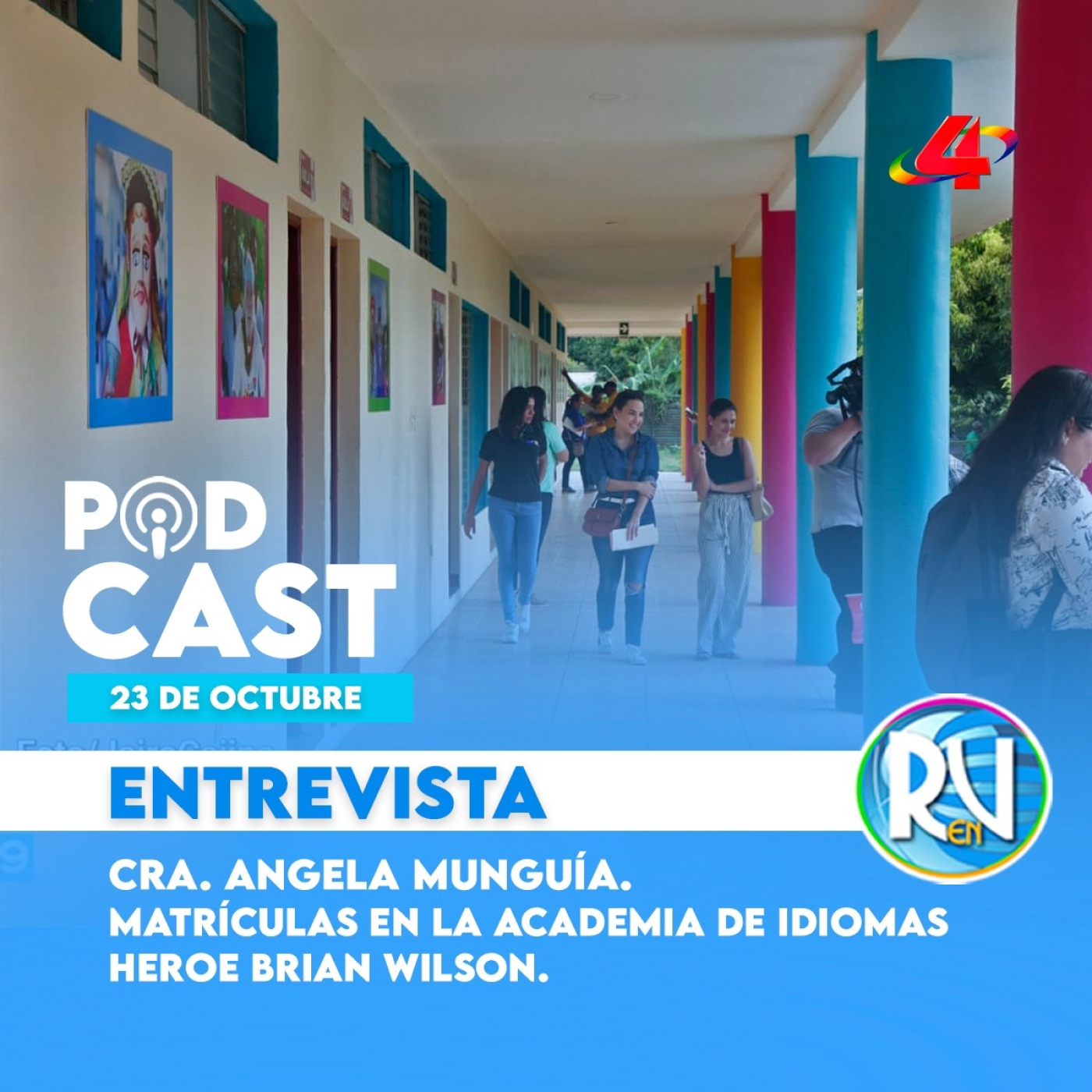 Aprende idiomas: oportunidad   en la Academia Héroe Brian Wilson de la UNAN - Managua  ️ episode artwork