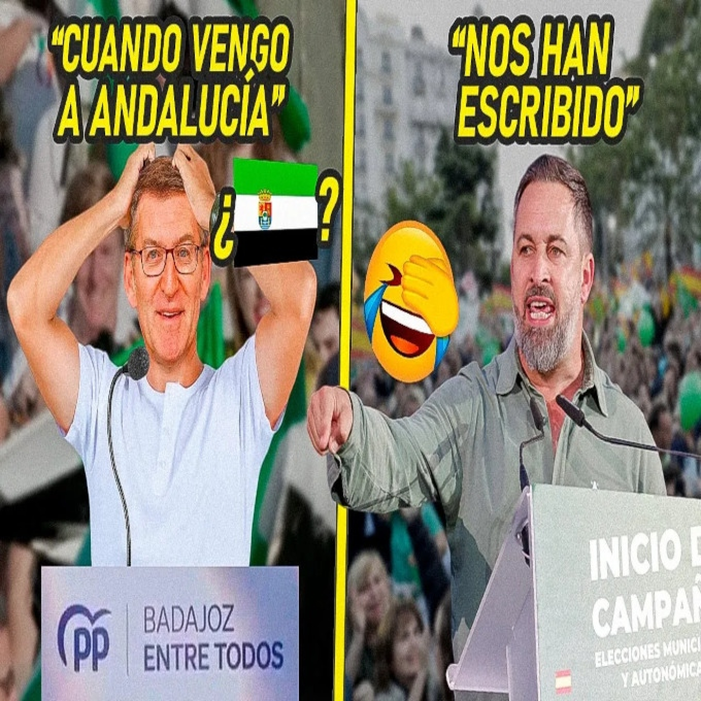 PRIMEROS DISPARATES en el arranque de la CAMPAÑA ELECTORAL