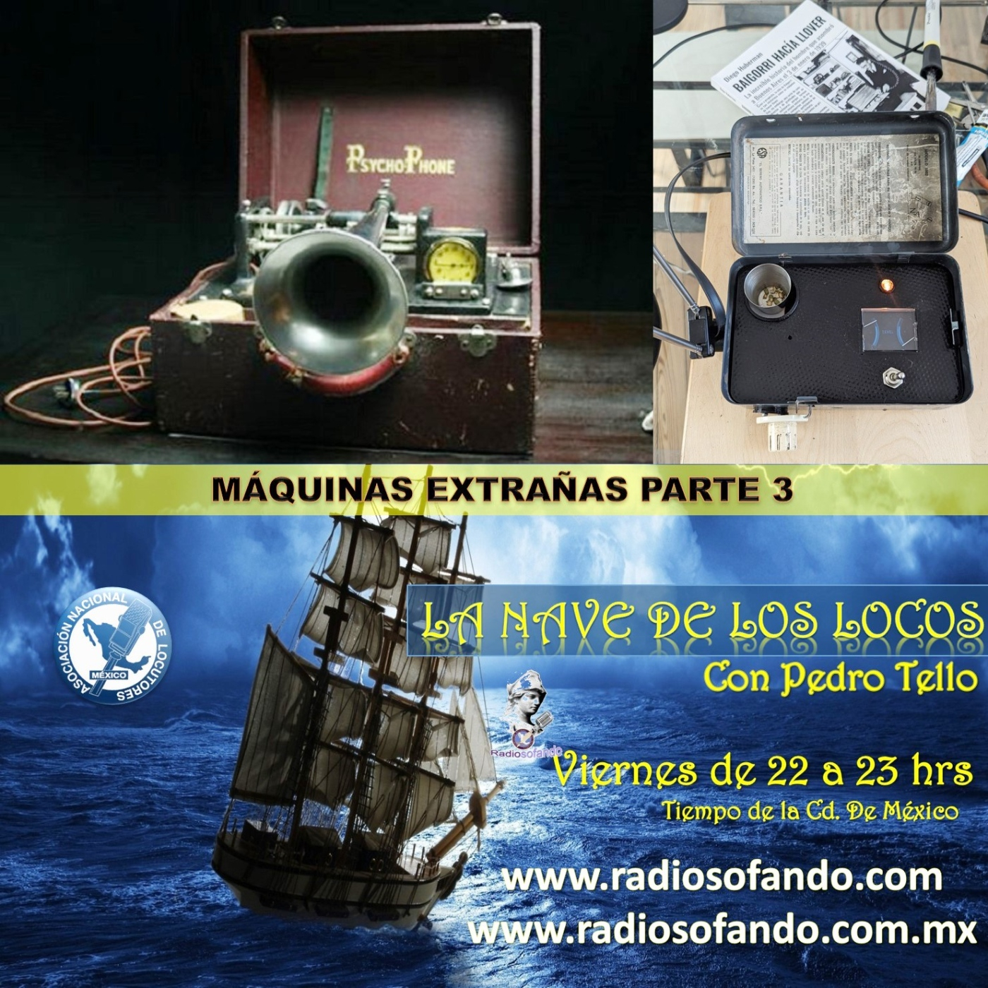 La Nave de los Locos_MÁQUINAS EXTRAÑAS 3a PARTE_23-05-25 episode artwork