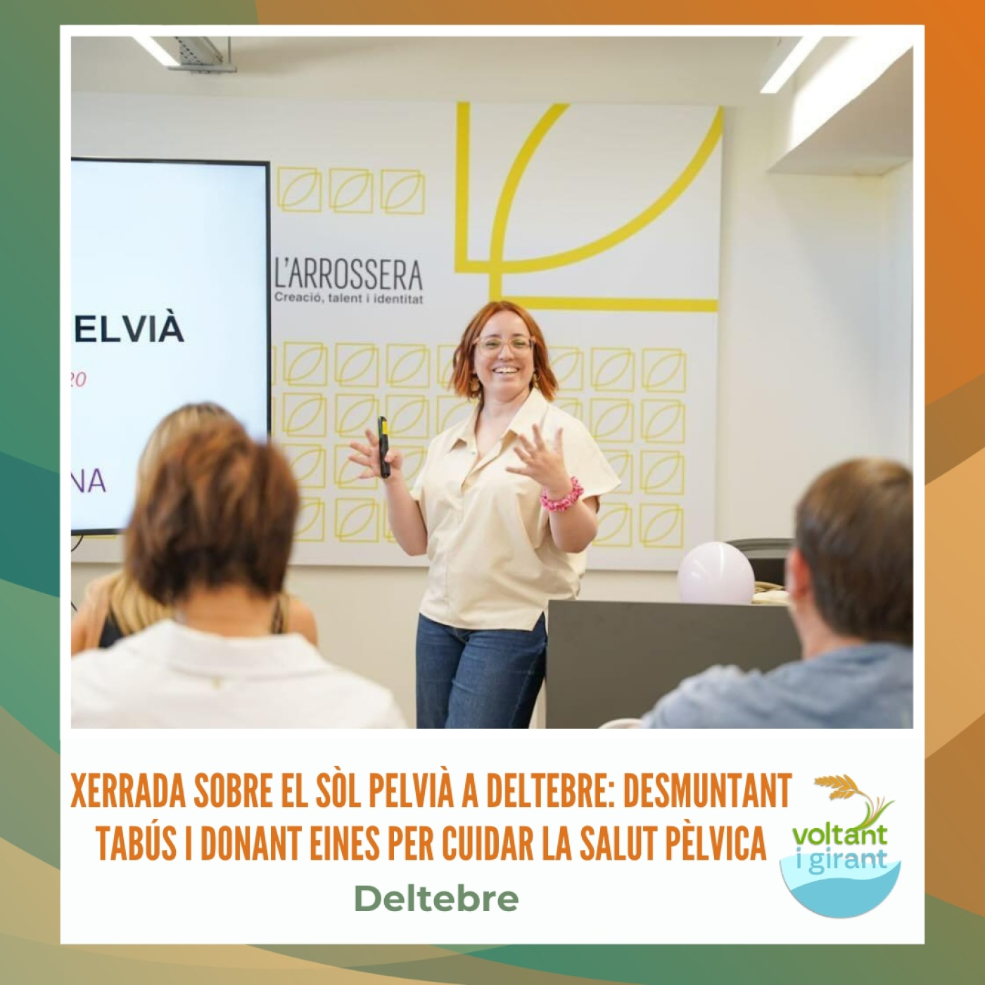 Xerrada sobre el sòl pelvià a Deltebre: desmuntant tabús i donant eines per cuidar la salut pèlvica episode artwork