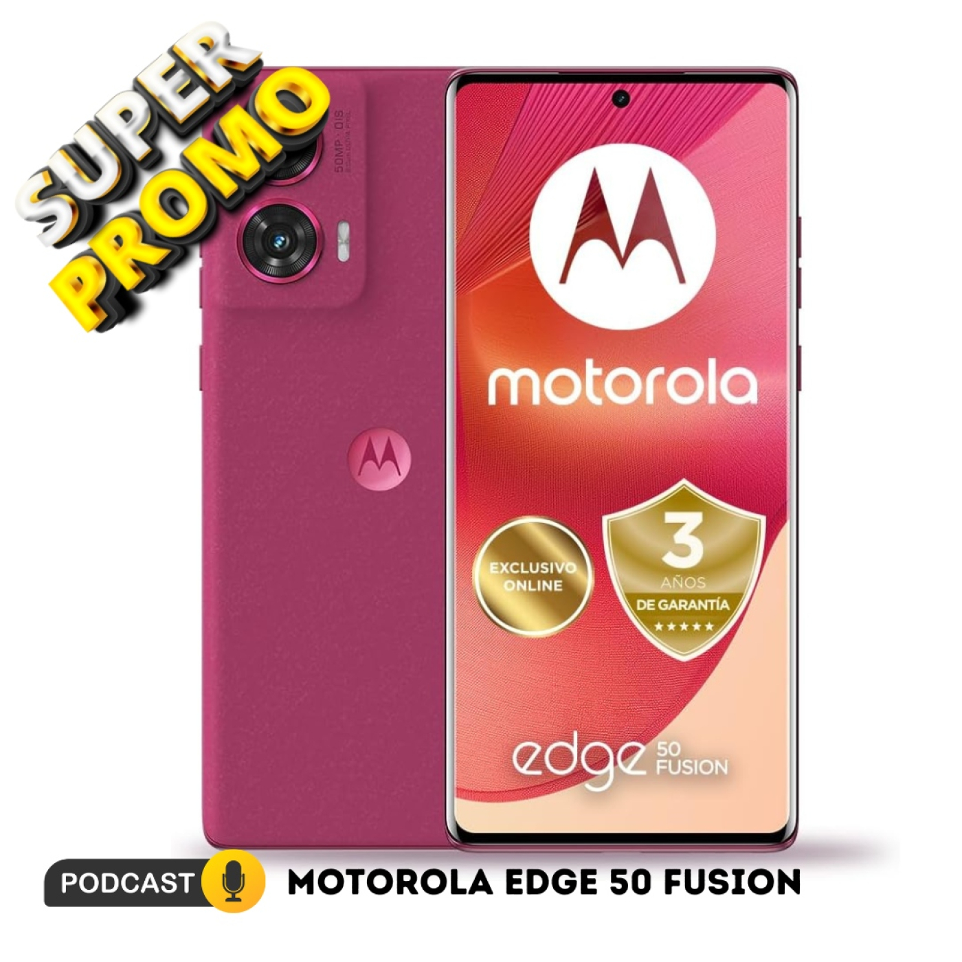 Teléfono / Smartphone Motorola Edge 50 Fusion episode artwork