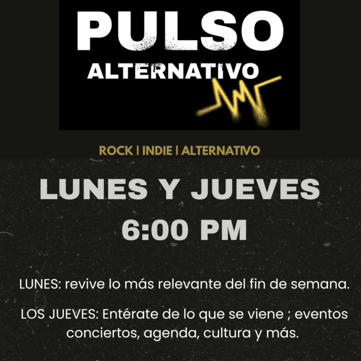 Pulso Alternativo 20250828| Calendario de Galas de Mariachi episode artwork