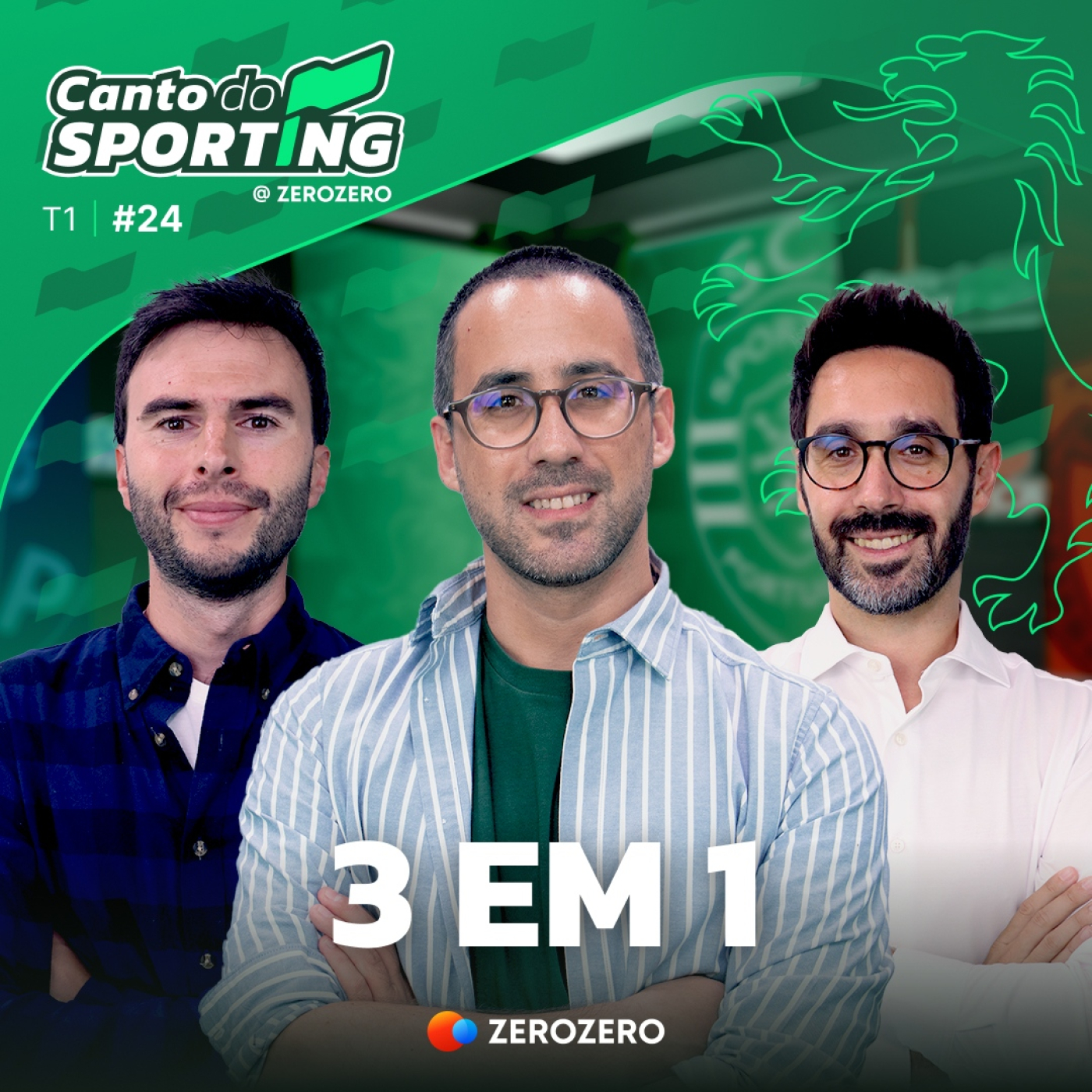 T1, Ep. 24 | Três num Canto: conversa entre rivais