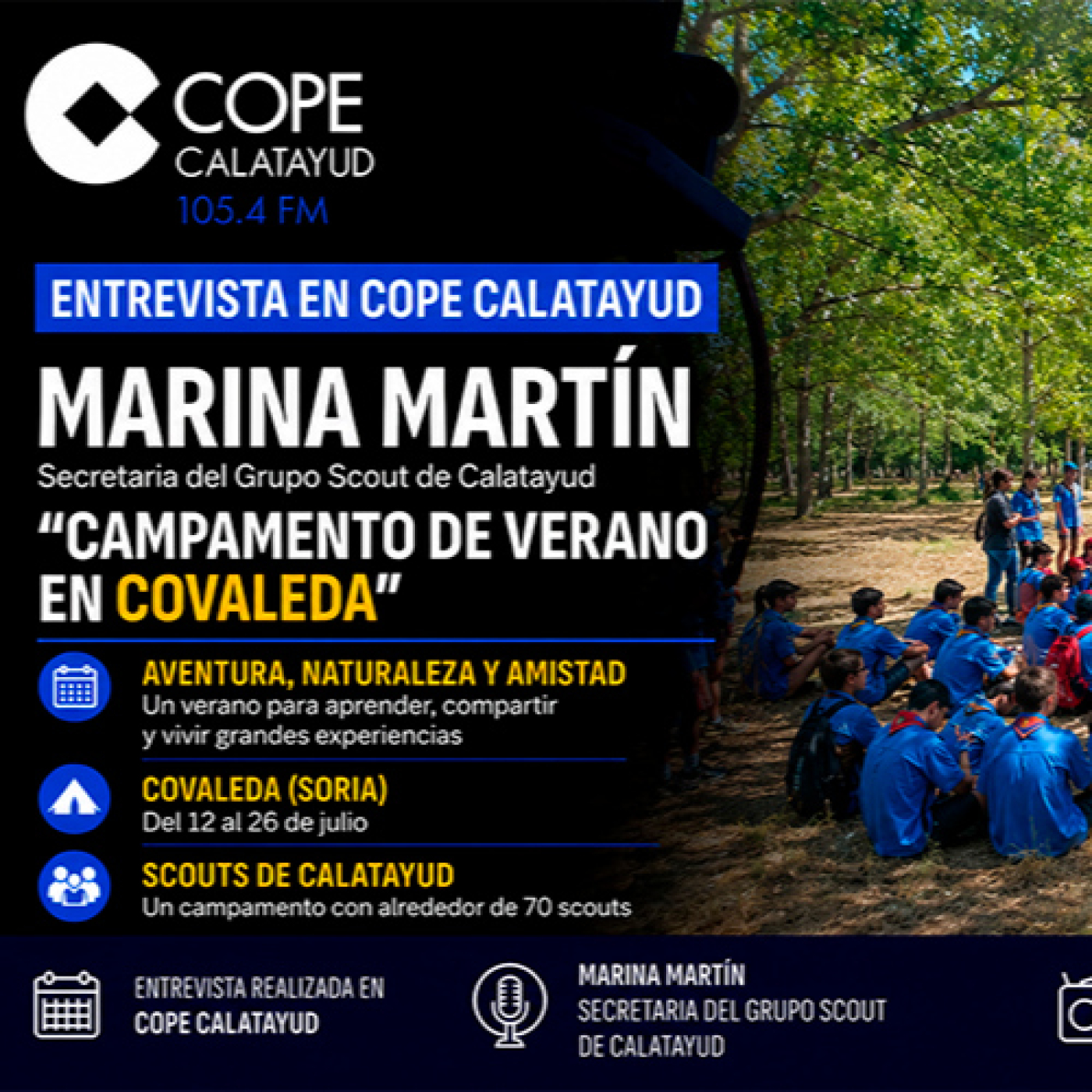 El Grupo Scout Claret 153 de Calatayud ultima los detalles para su campamento de verano en Covaleda episode artwork