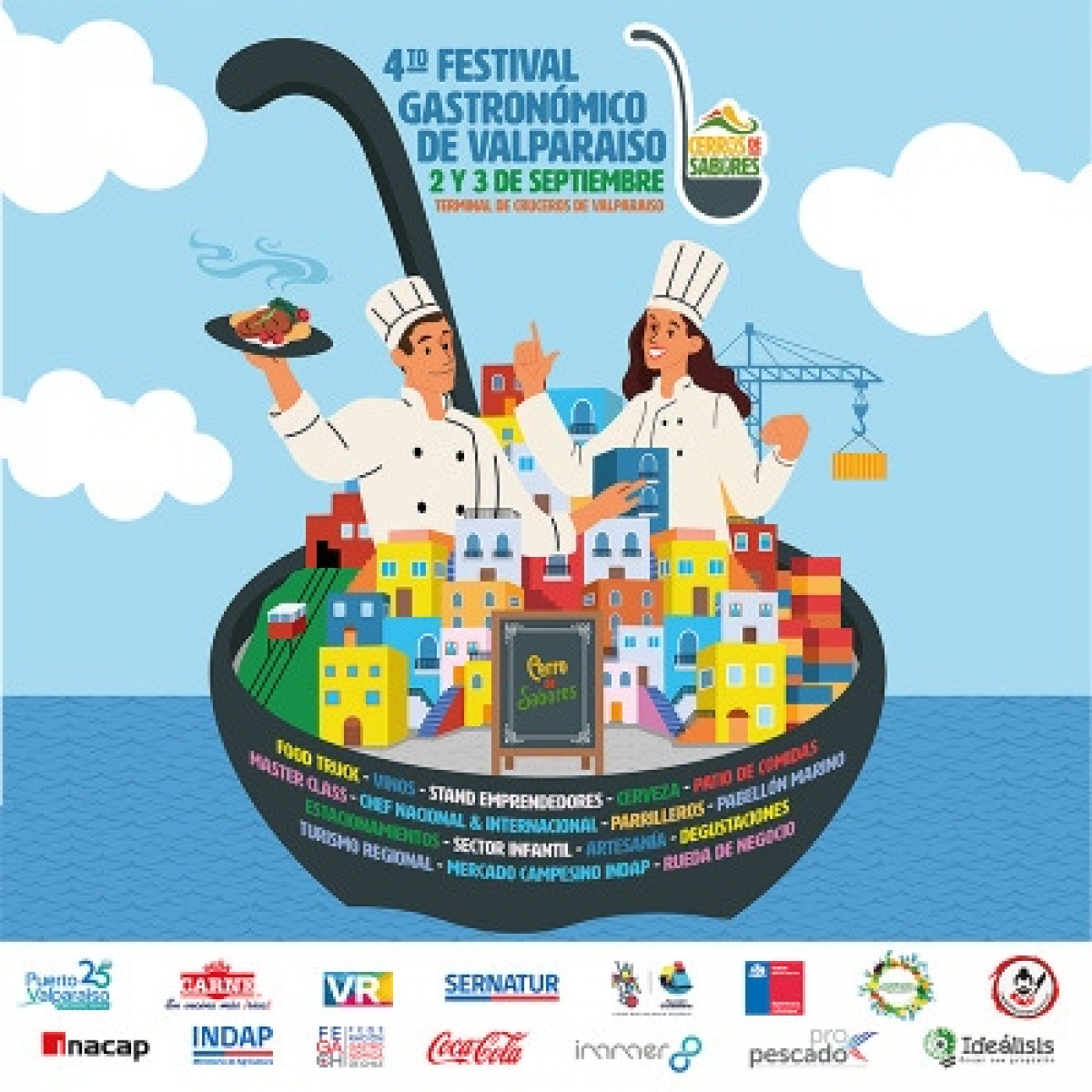 CUARTA EDICIÓN DE FESTIVAL GASTRONÓMICO “CERRO DE SABORES” SE CELEBRARÁ EN VALPARAÍSO episode artwork