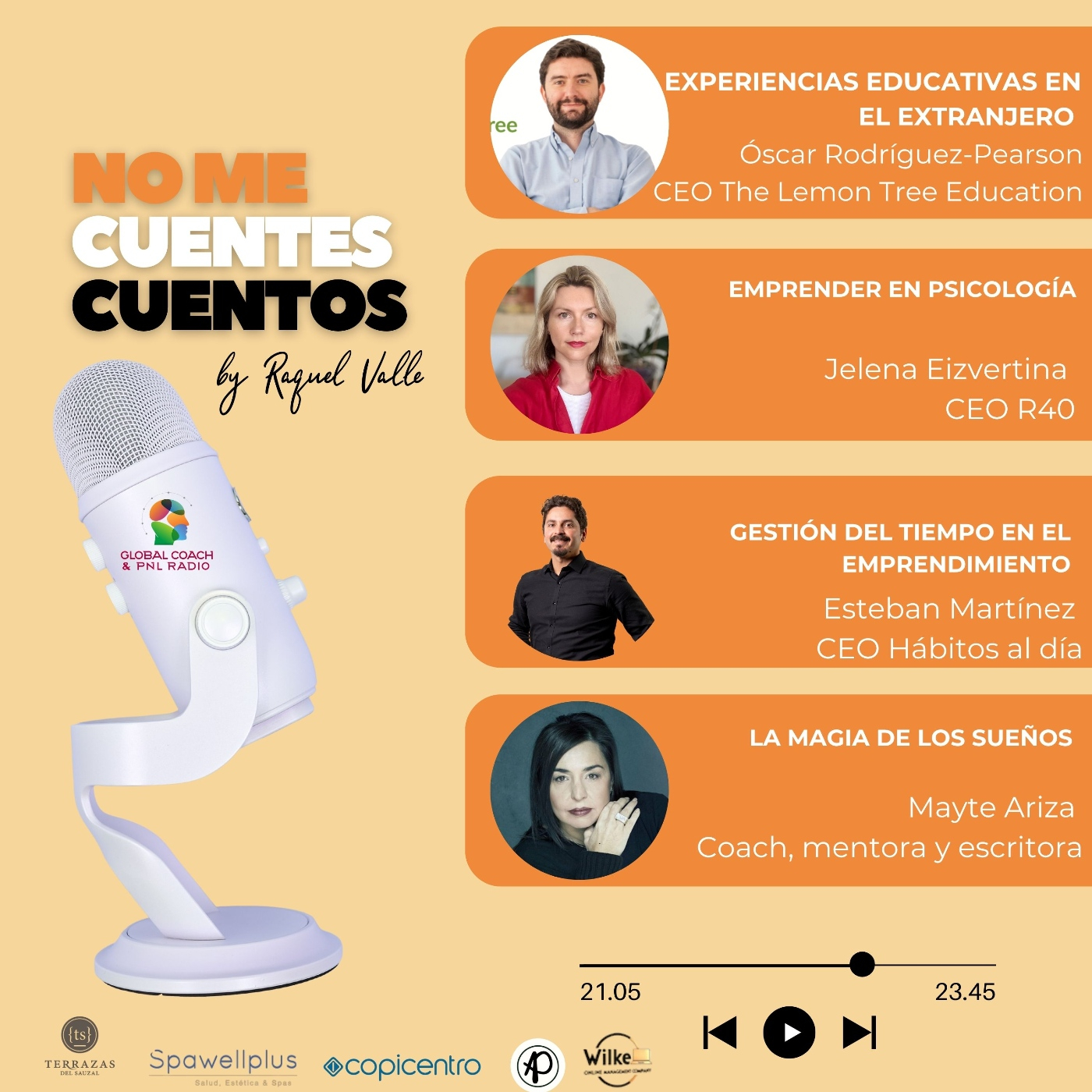 Óscar Rodríguez , Jelena Eizvertina, Mayte Ariza y Esteban Martínez episode artwork