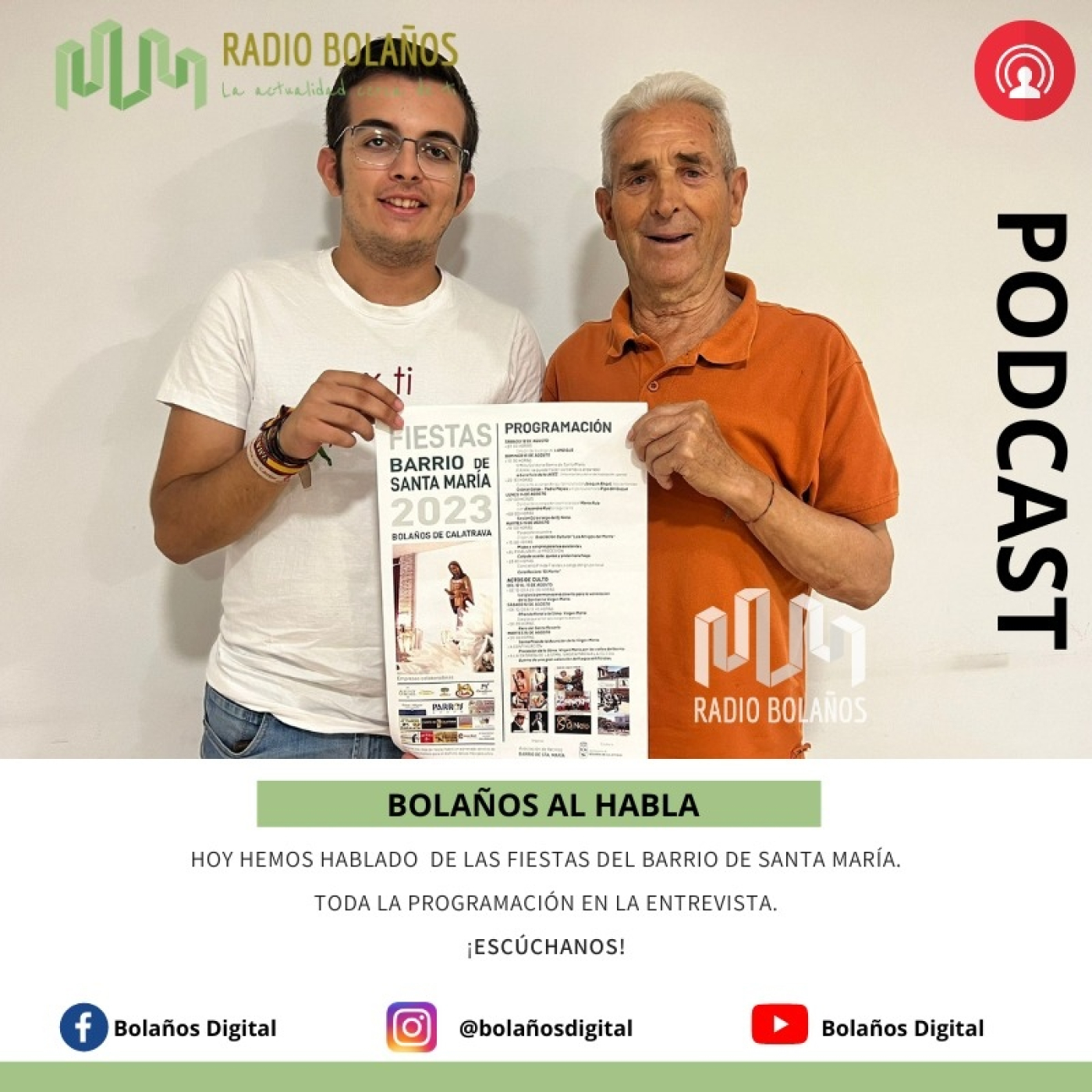 BOLAÑOS AL HABLA