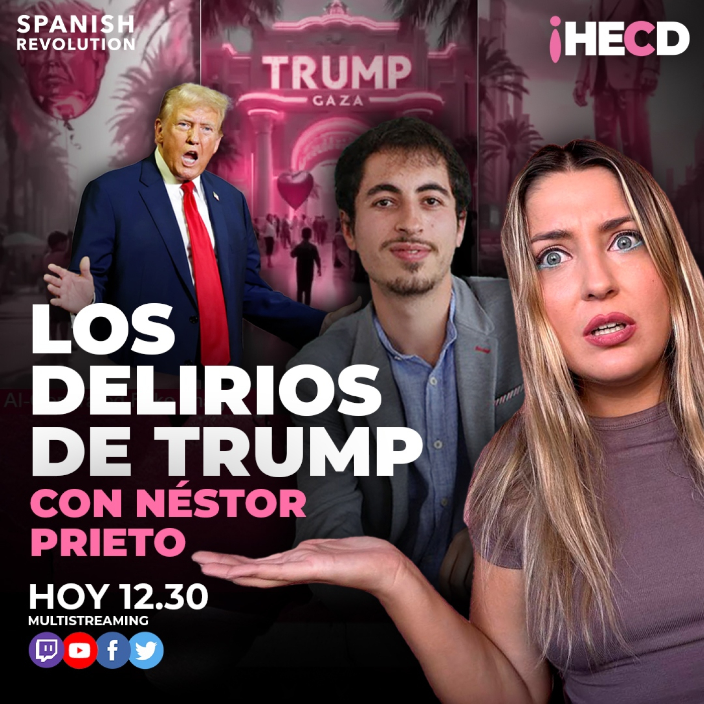 HECD! 520 Marina Lobo - De delirios de Trump a mentiras de Mazón pasando por la xenofobia de Jan Sin Miedo