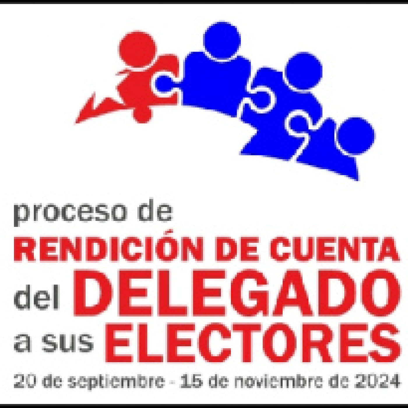 Desde la comunidad hacemos Cuba slogan del proceso de rendición de Cuenta del delegado del Poder Popular