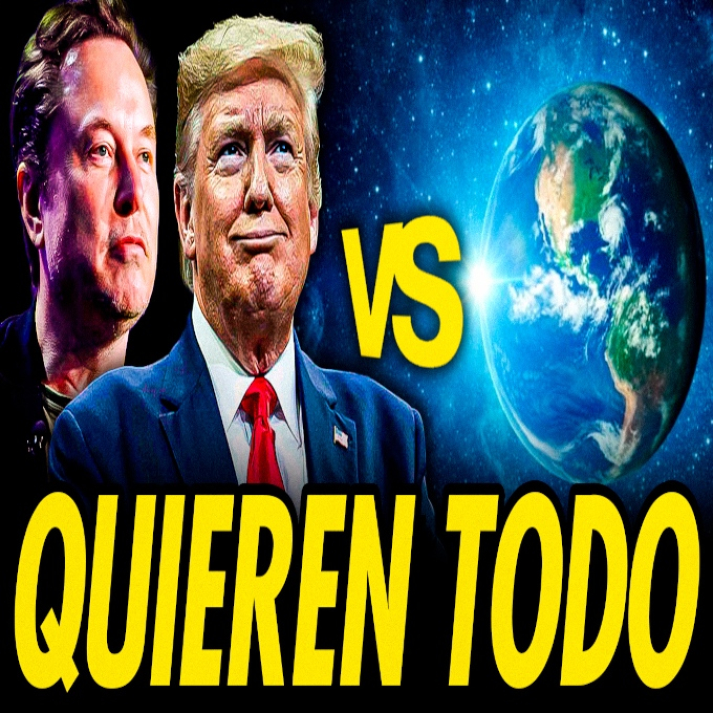 Trump y musk se vuelven locos y amenazan con quedarse medio mundo