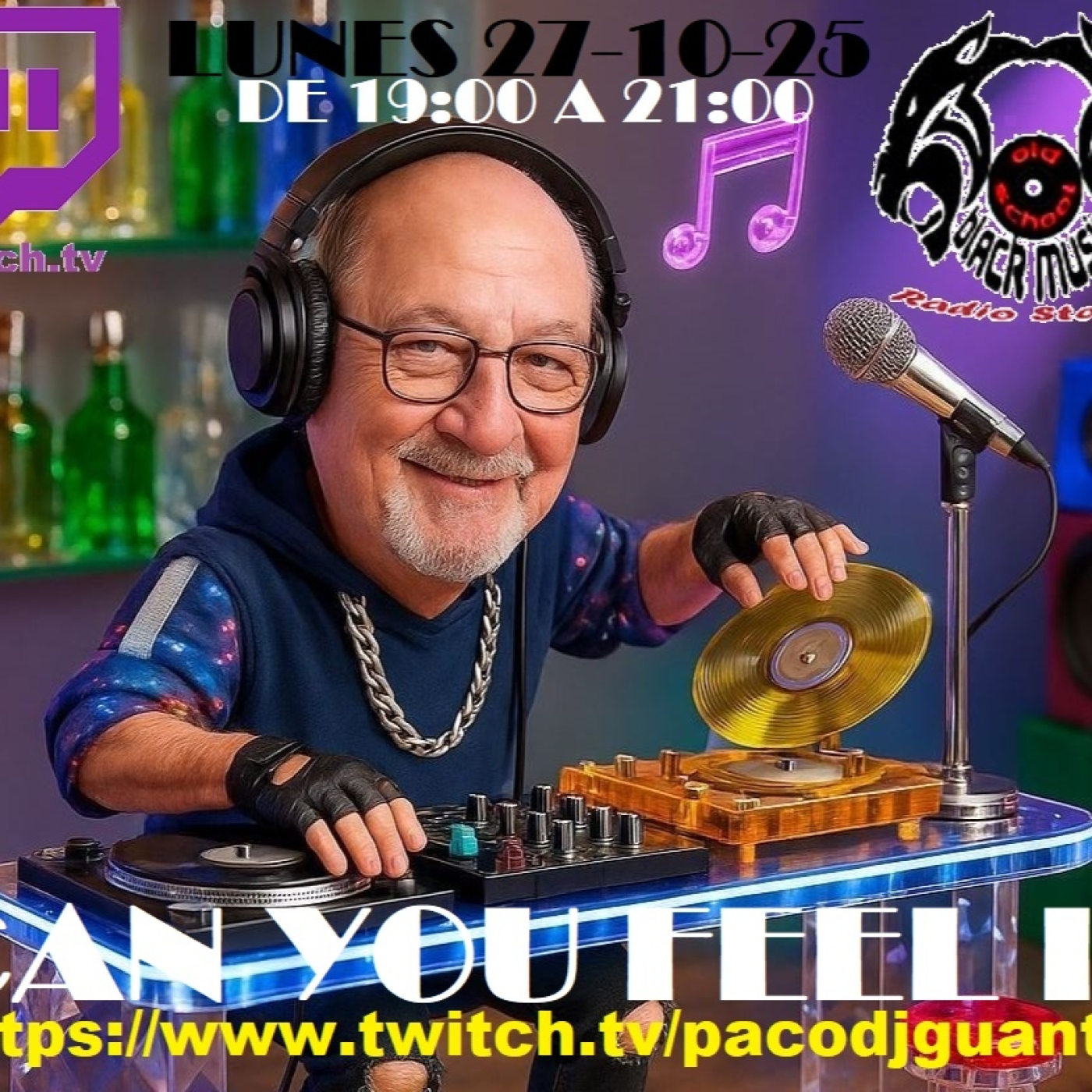 27-10-25 Old School Black Music & Paco DeJota Guantes episode artwork