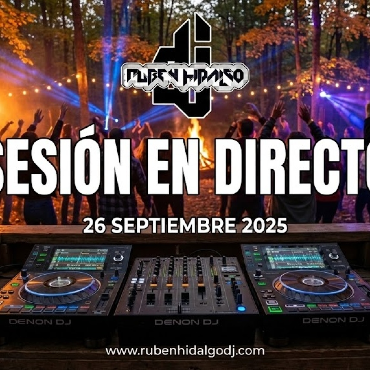 Dj Ruben Hidalgo - Sesión en Directo - 26 Septiembre 2025 - www.rubenhidalgodj.com episode artwork