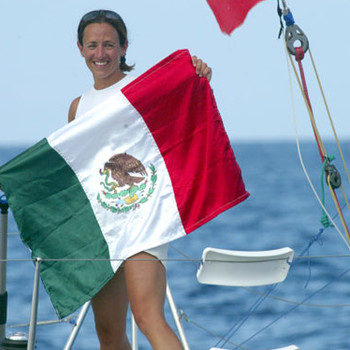 Galia Moss, primer mexicana y latinoamericana en cruzar en velero en solitario el océano Atlántico. - Dalia - Podcast en iVoox