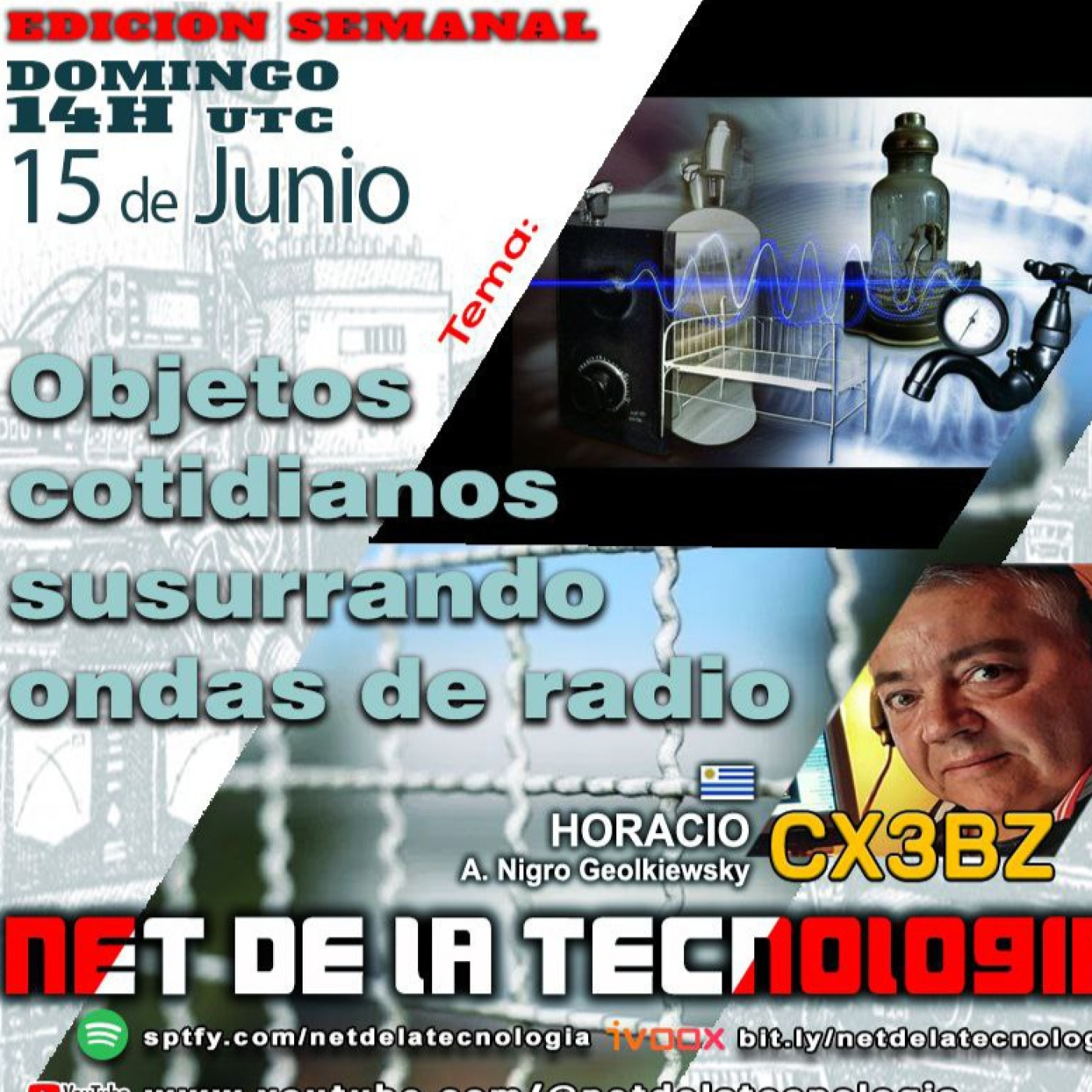 #494 Objetos cotidianos susurrando ondas de radio por CX3BZ Horacio Nigro episode artwork