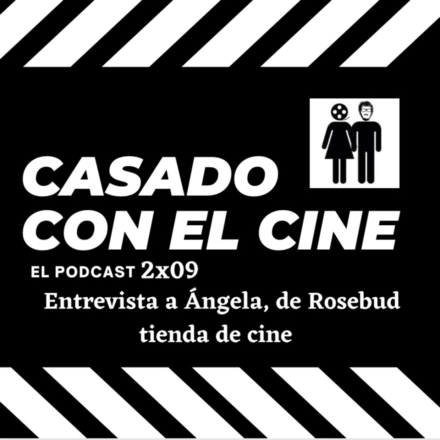 CasadoConElCine 2x09. ¿Muere el formato físico? Entrevista a Ángela, de episode artwork