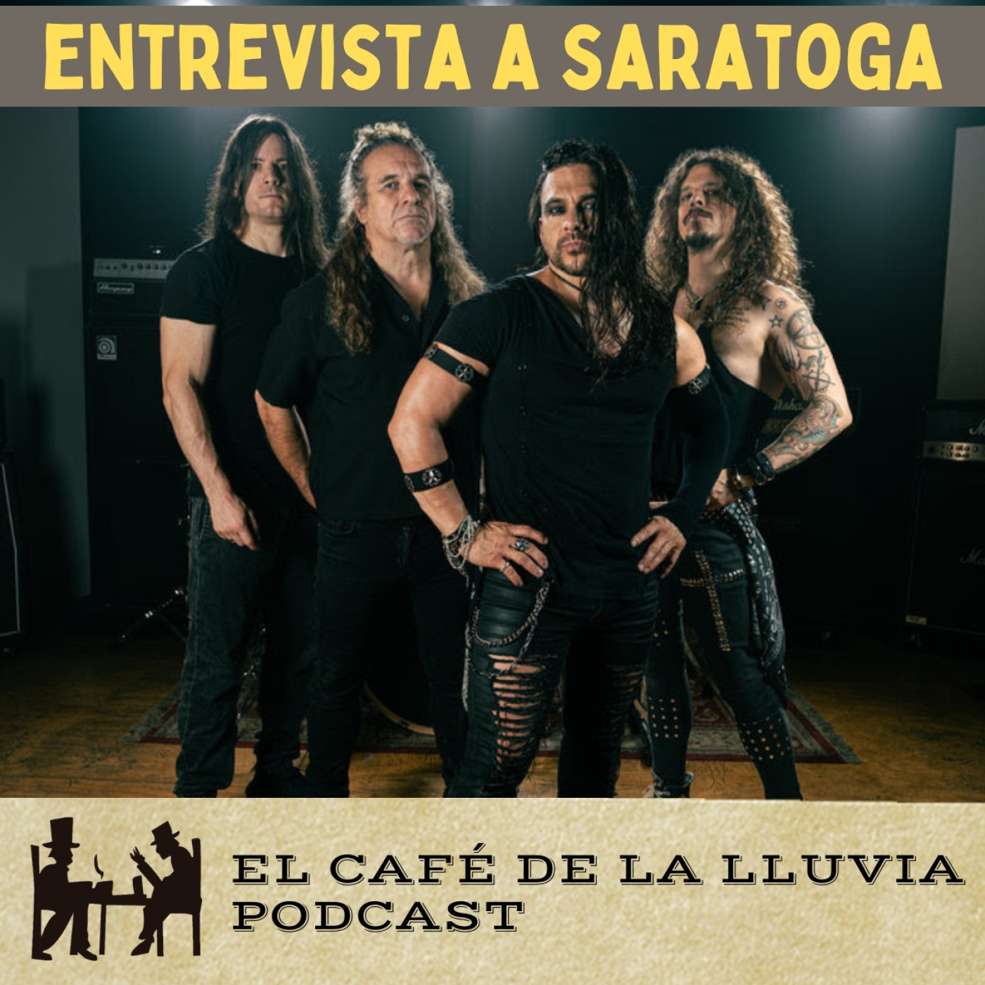Charlie Parra del Riego y Saratoga: “En Estado Puro”, heavy metal y vida en la carretera