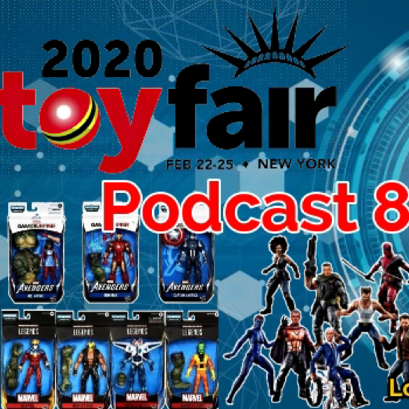 PODCAST 8 #MLMOficial Los monos de Marvel Legends en ToyFair 2020 episode artwork