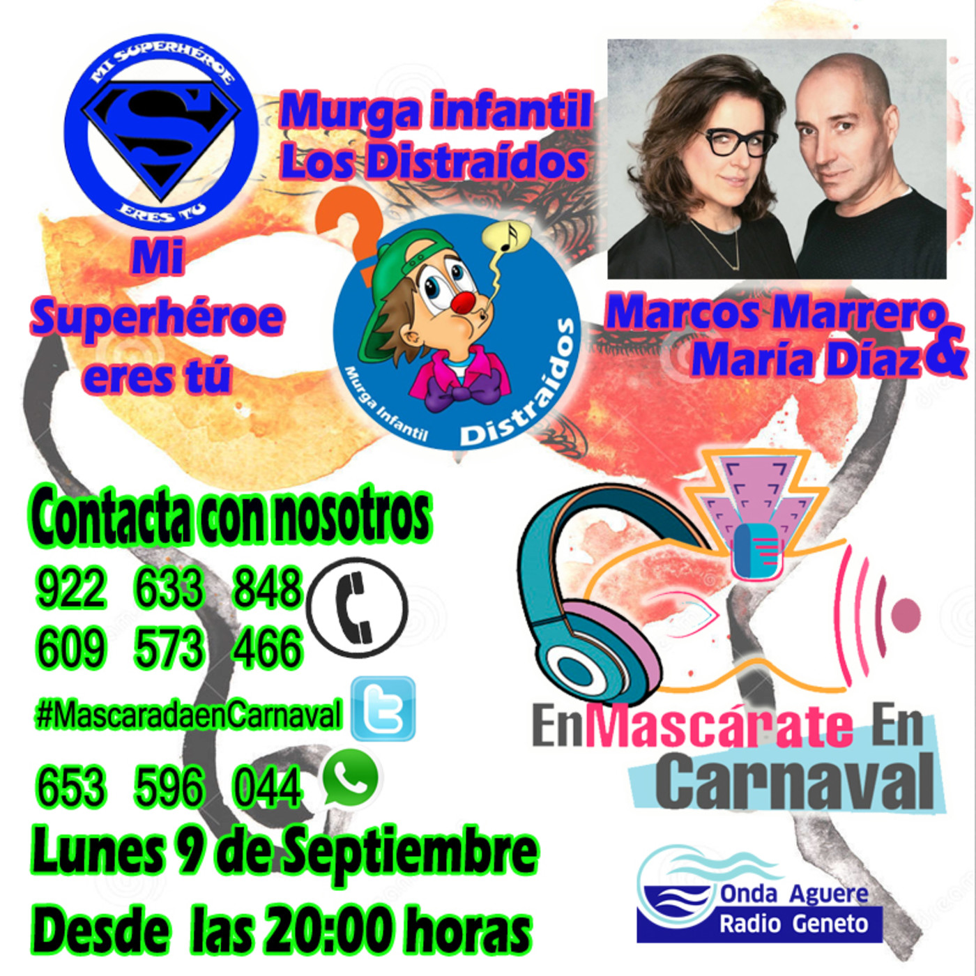 Enmascárate en Carnaval