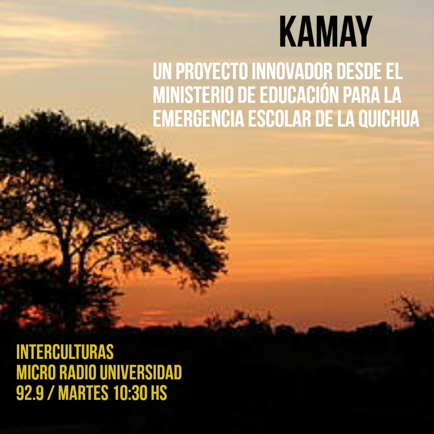 INTERCULTURAS-Micro Radio UNSE 92.9