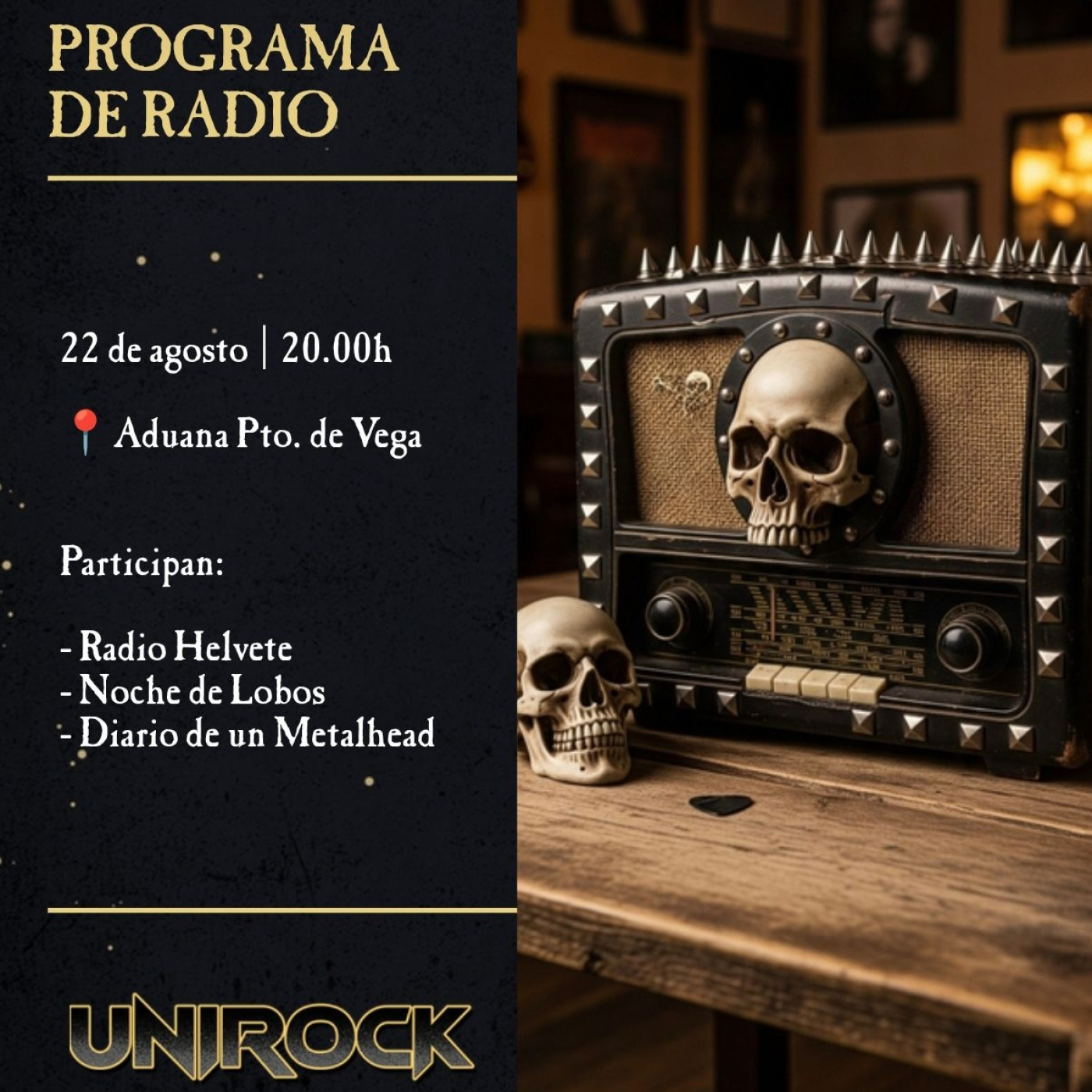 RADIO UNIROCK 2025 - Especial Helvete-radio metal - Programa 295. 25/08/2025 episode artwork