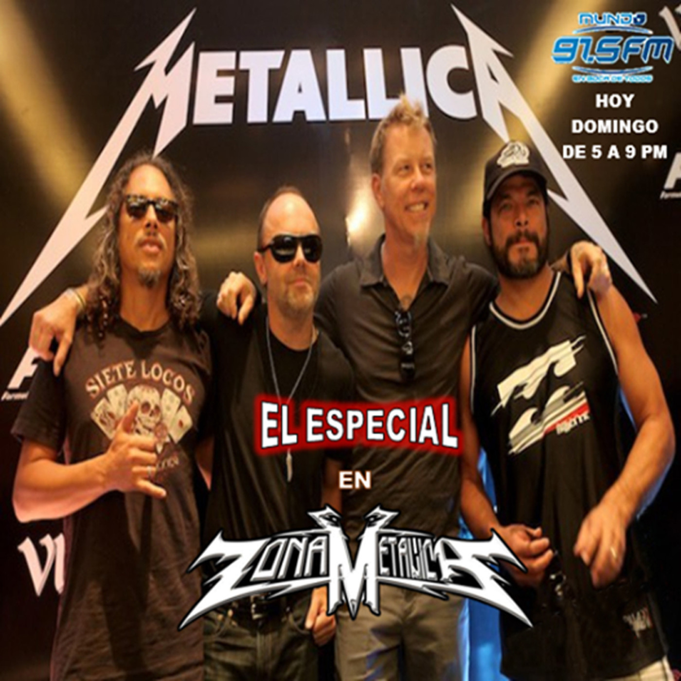ZONA METALICA ESPECIAL DE METALLICA 23 - octubre - 2016 episode artwork