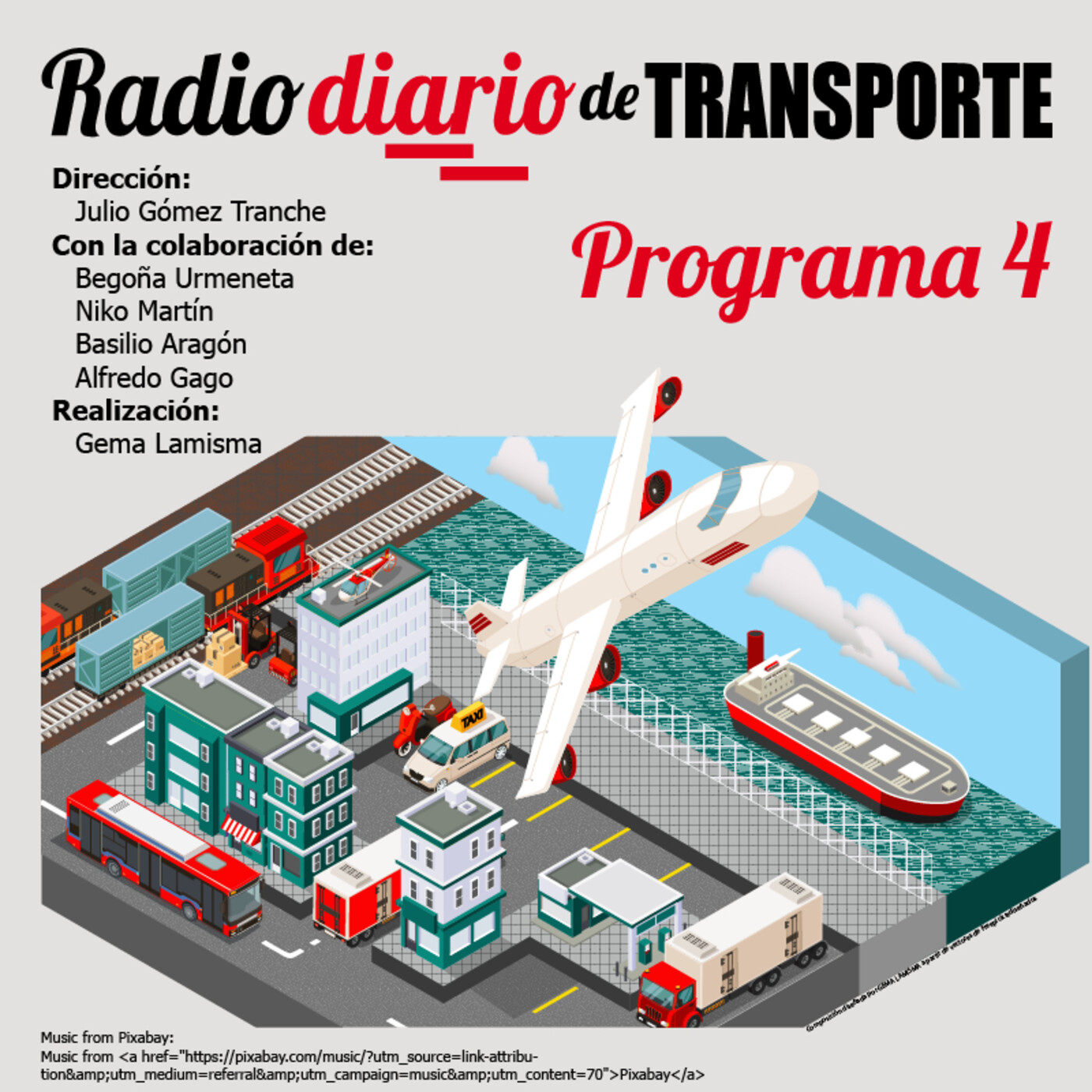Podcast Radio Diario de Transporte. Programa 4 - primera parte episode artwork