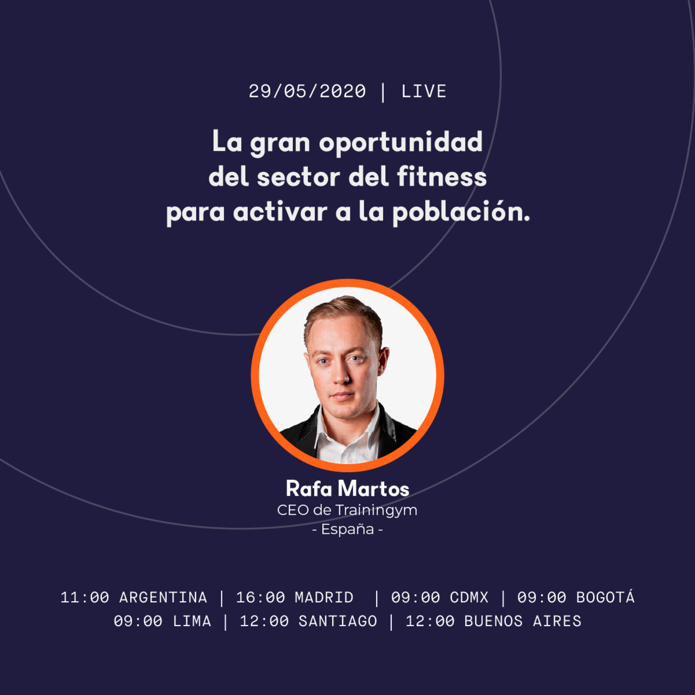 Fitness Industry 2020 Tech Virtual Summit
