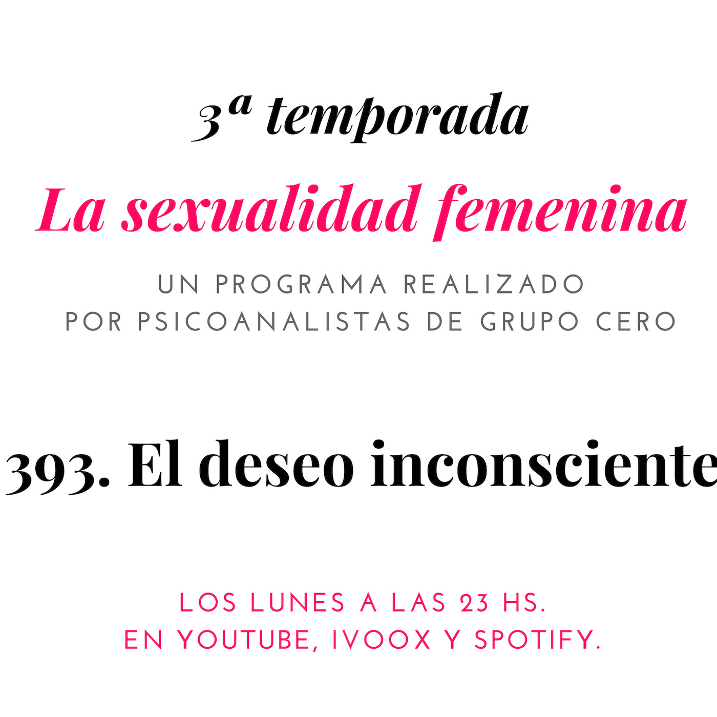 La sexualidad femenina radio.